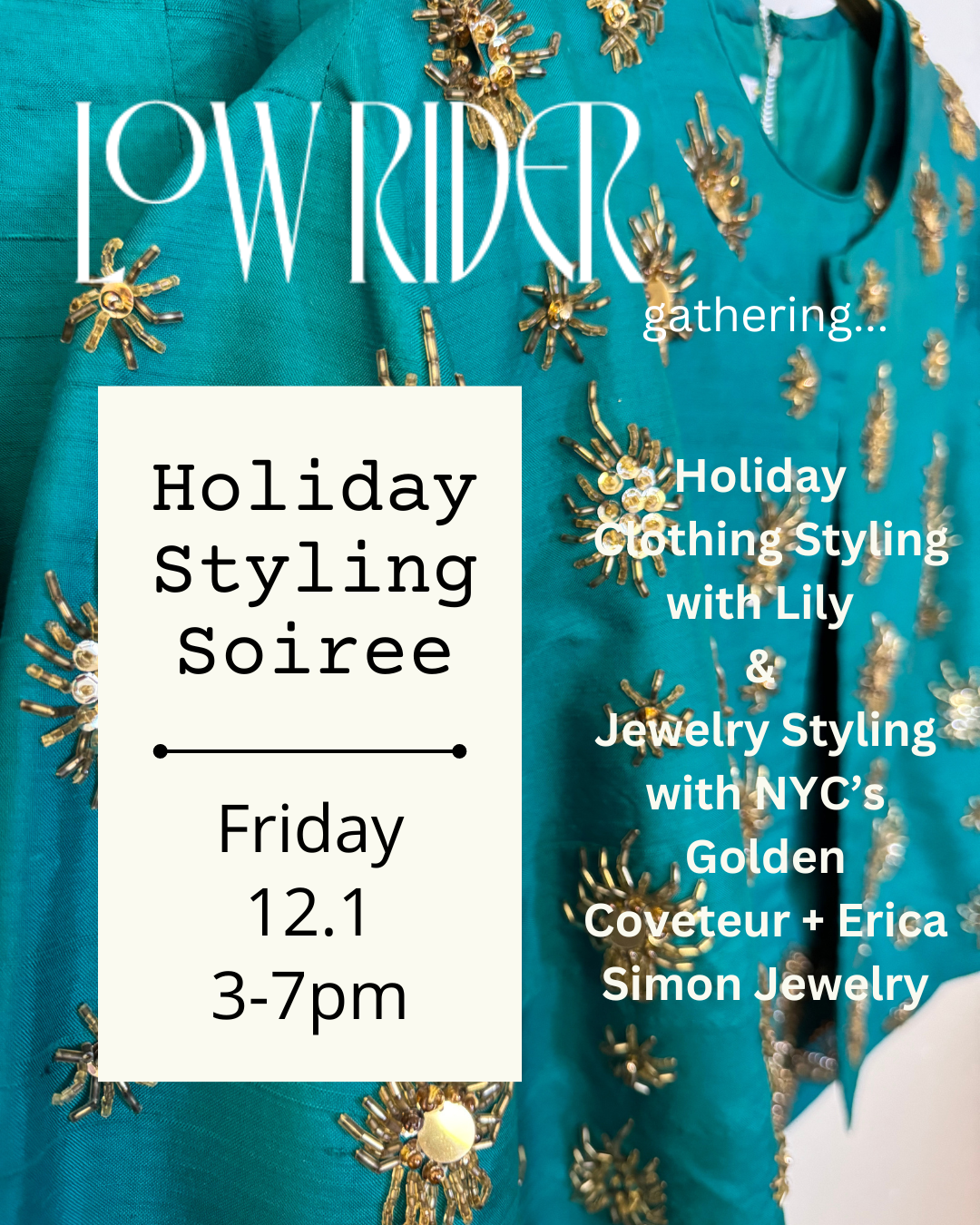 Holiday Styling Soiree