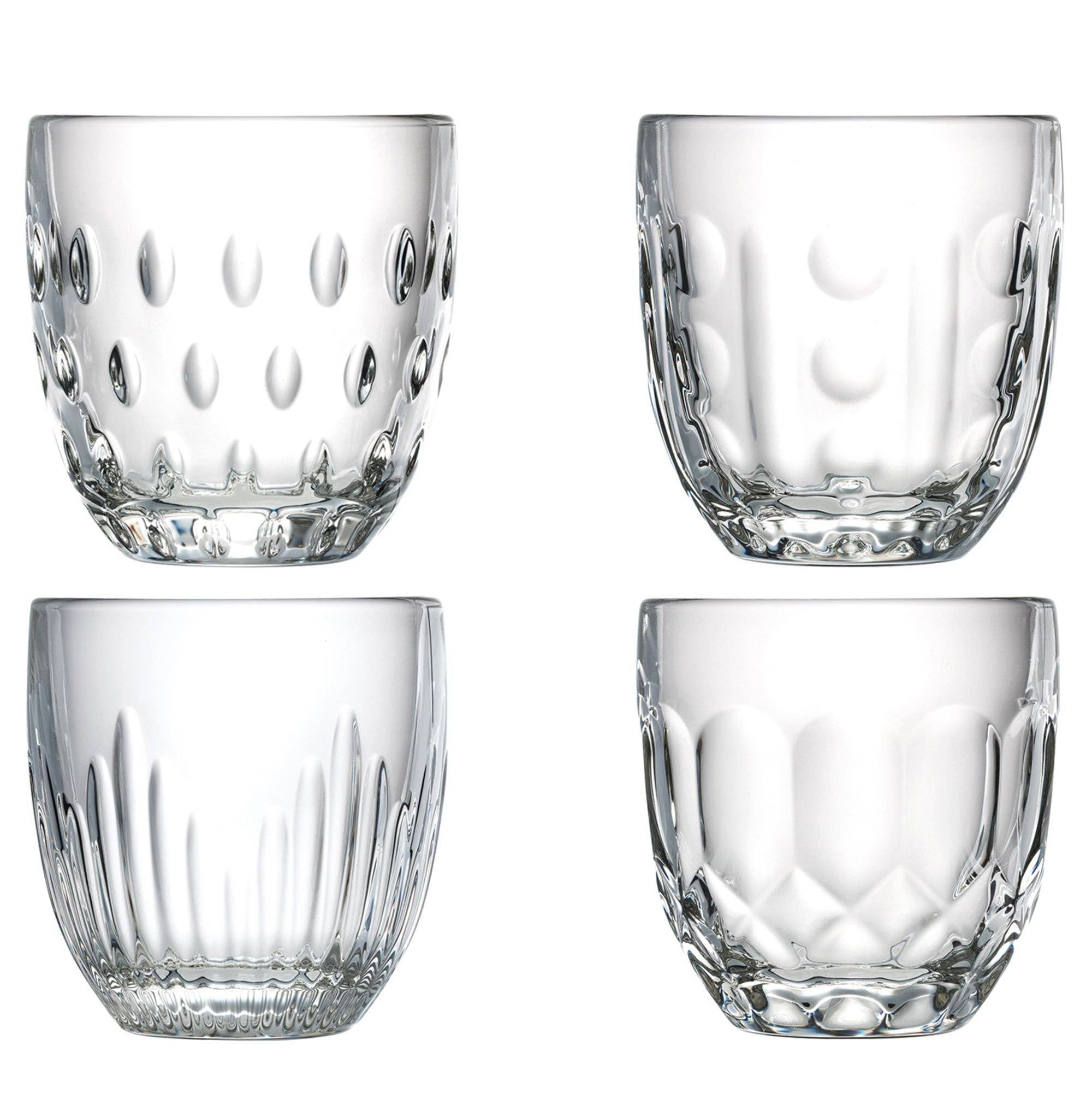Troquet Tumblers: Set of 4