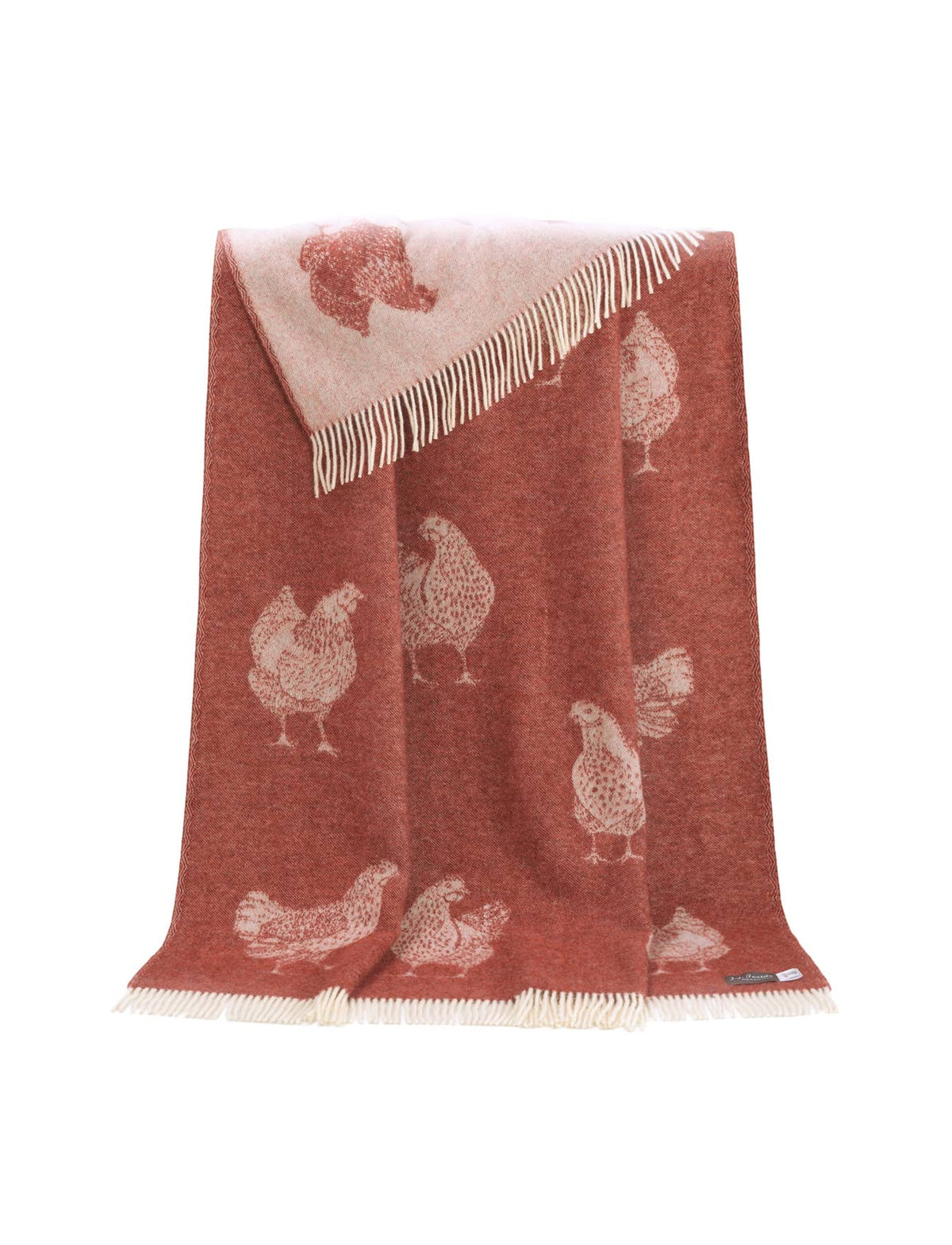 Chicken Wool Throw 51"x75"