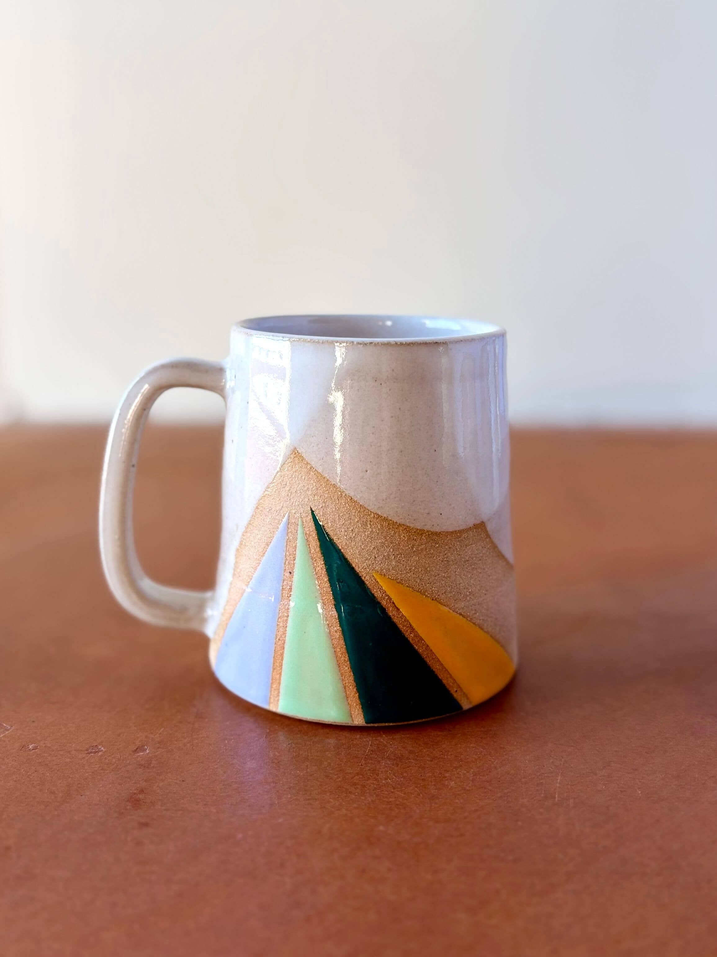 Triangles Geometric Mug