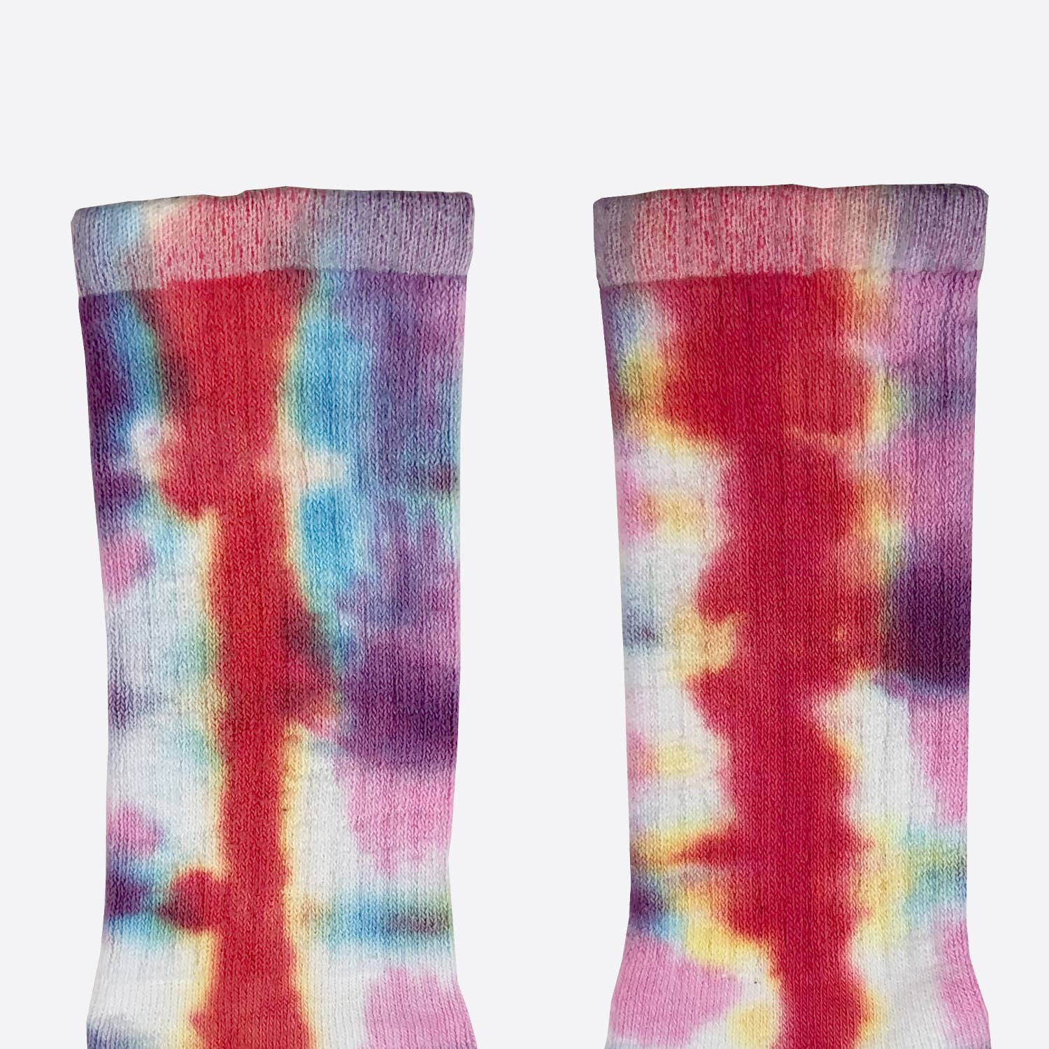 Valentine ZigZag Tie-dye XL Socks