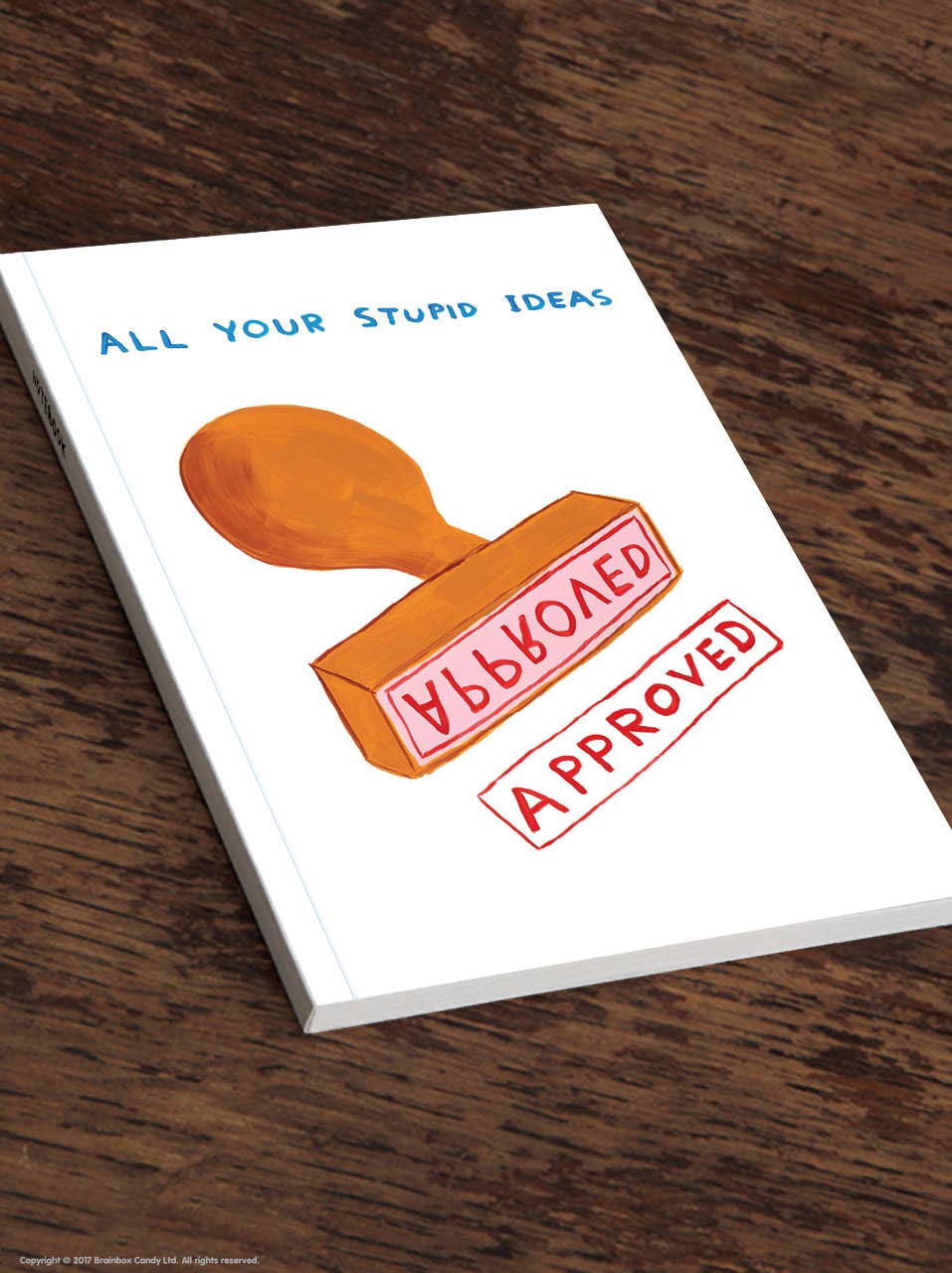 David Shrigley A5 Notebook: Your Stupid Ideas