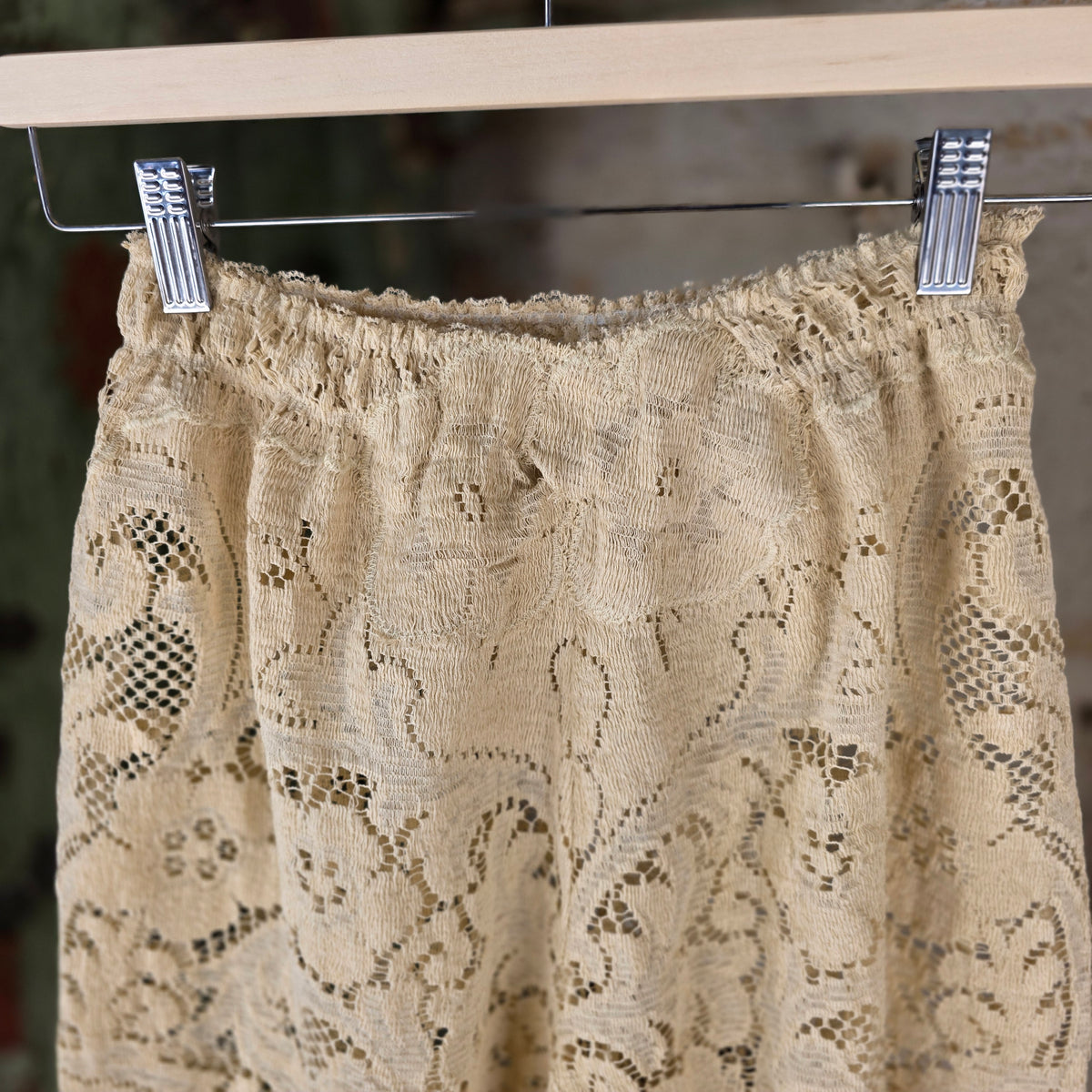 Lace Upcycled Short by Little Pond Love
