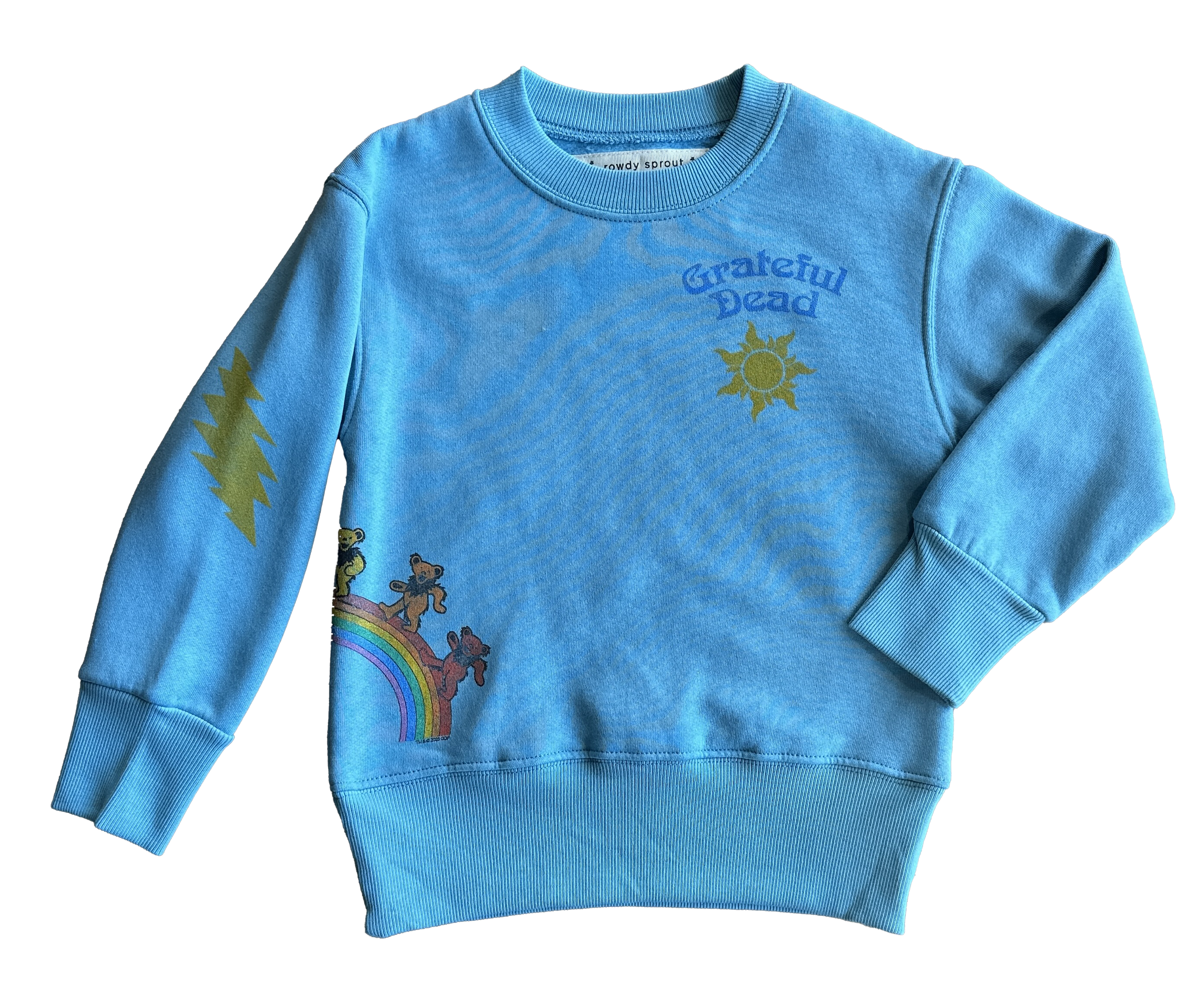Grateful Dead Rainbow & Bears Crewneck | Kiddos