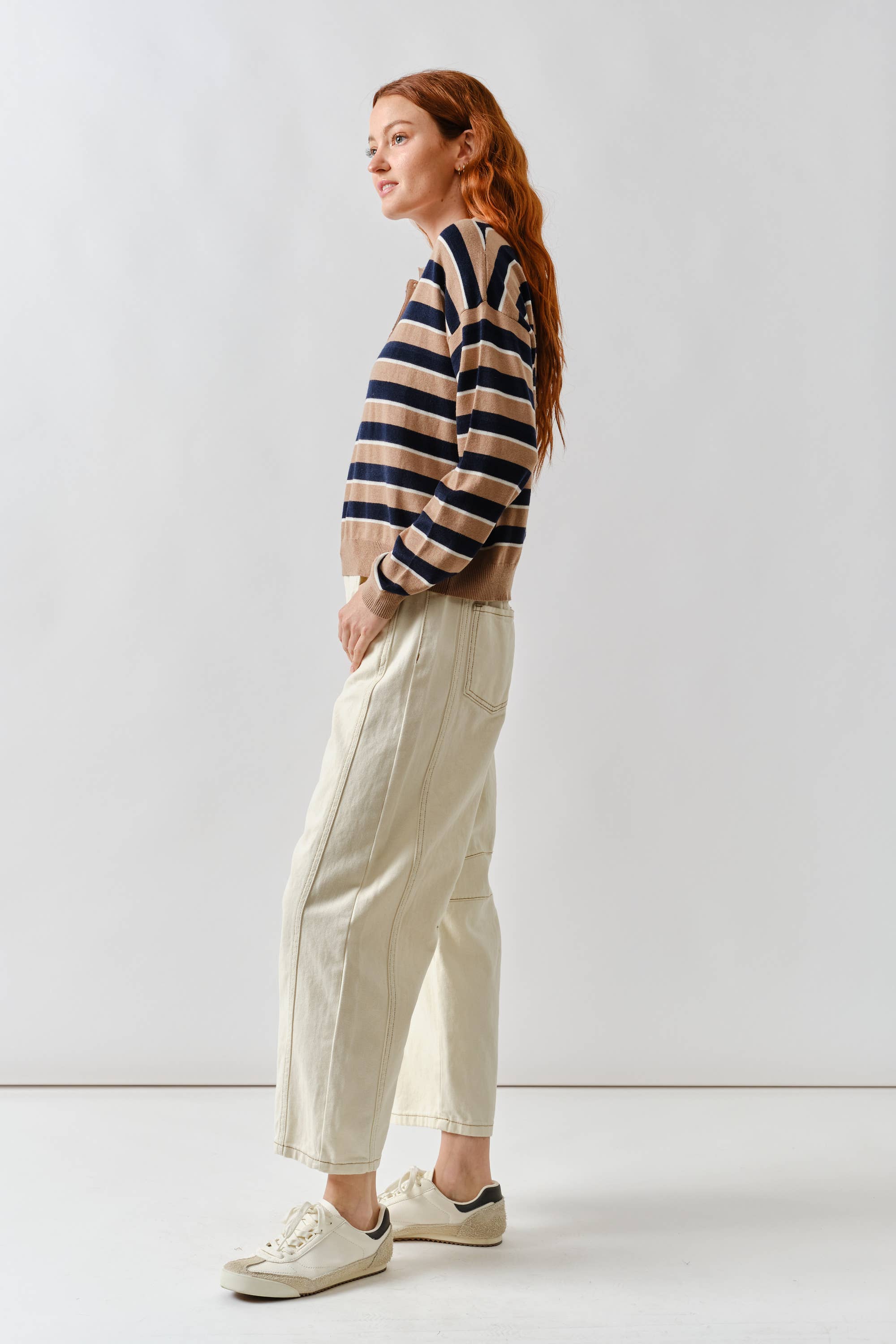 SLOUCHY BARREL JEANS