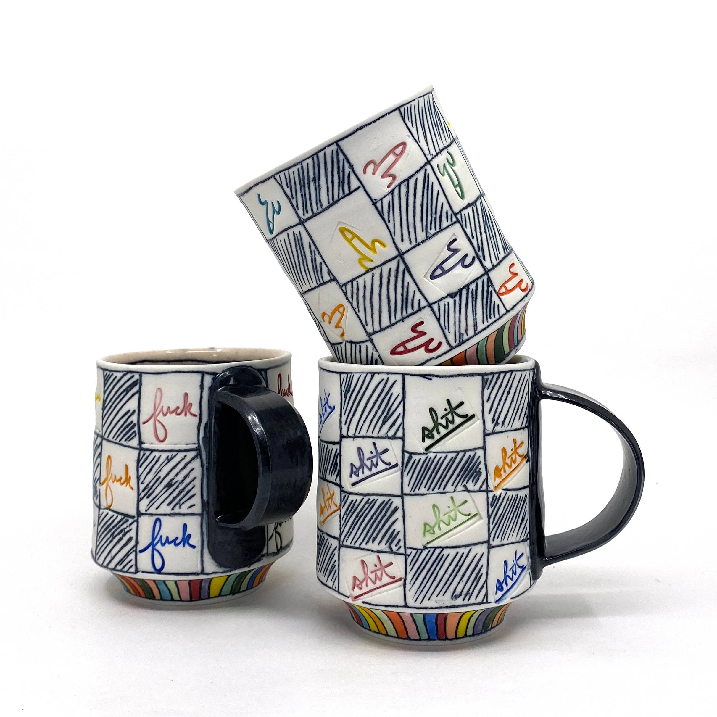 Ceramics and Theory Cluster"f" Mug