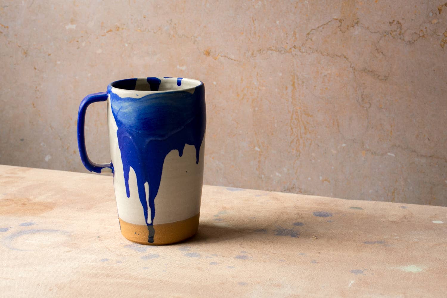Royal Splash Latte Coffee Mug