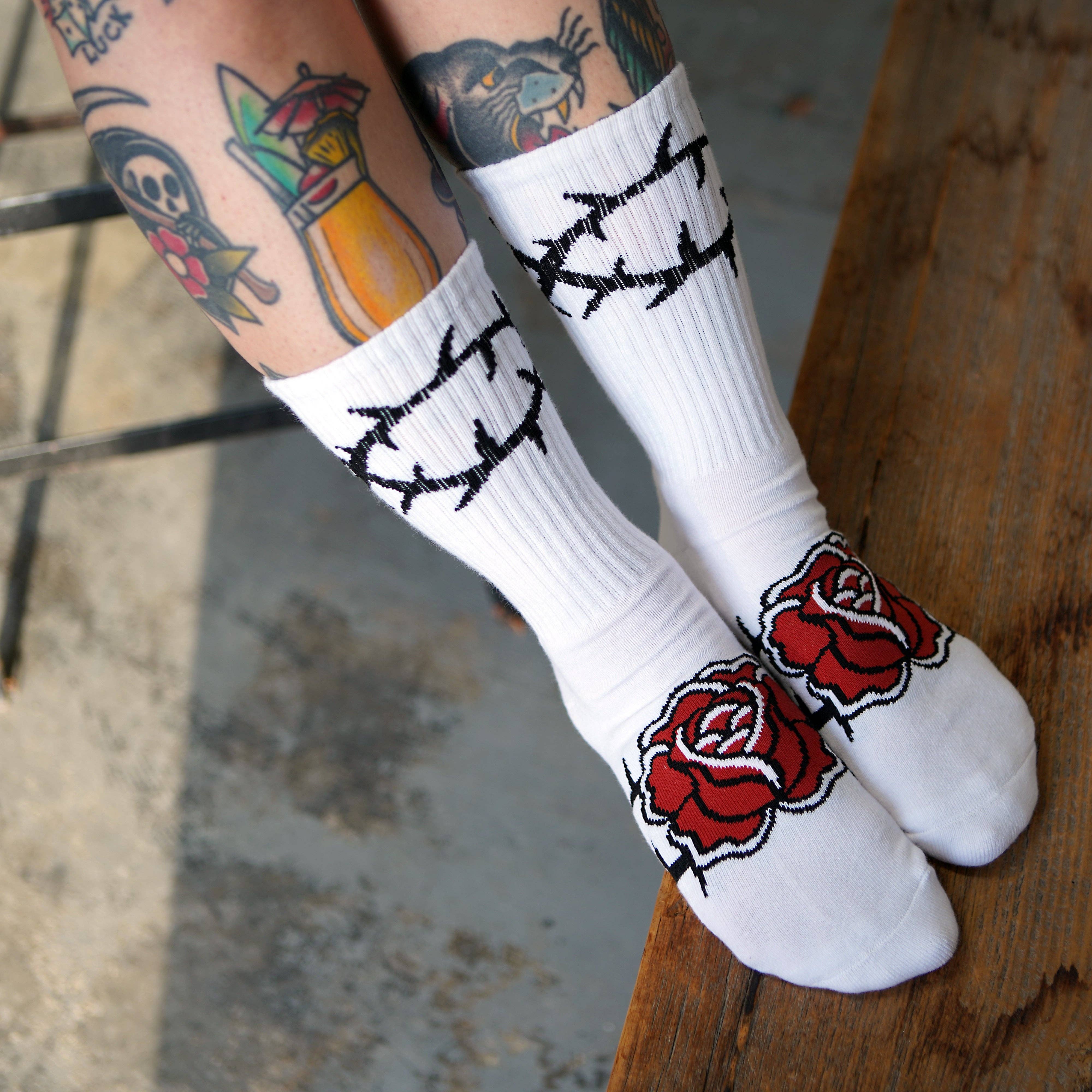 Crown of Thorns Socks