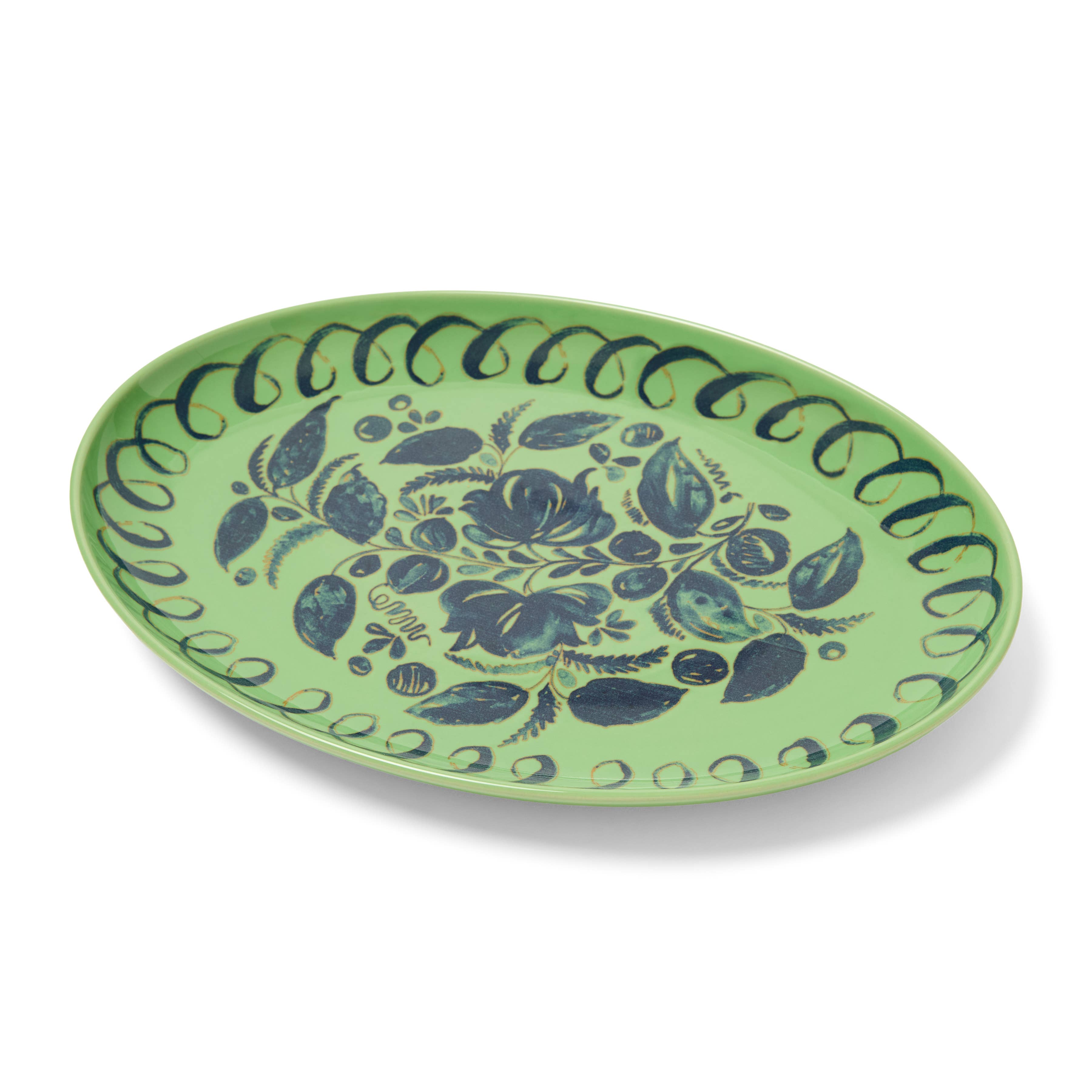 Amalfi Oval Tray | Green