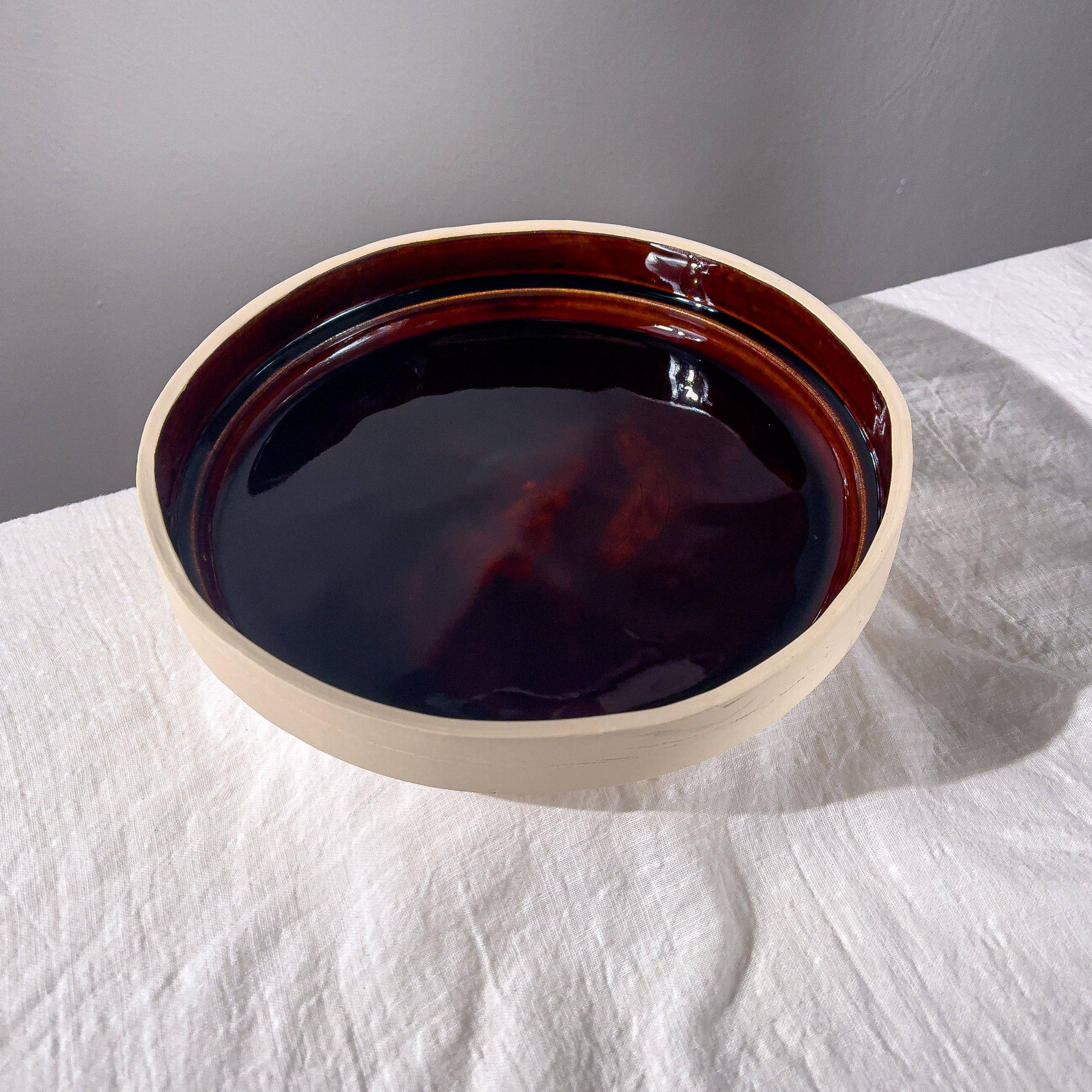 Serving Platter by DEEP BLACK