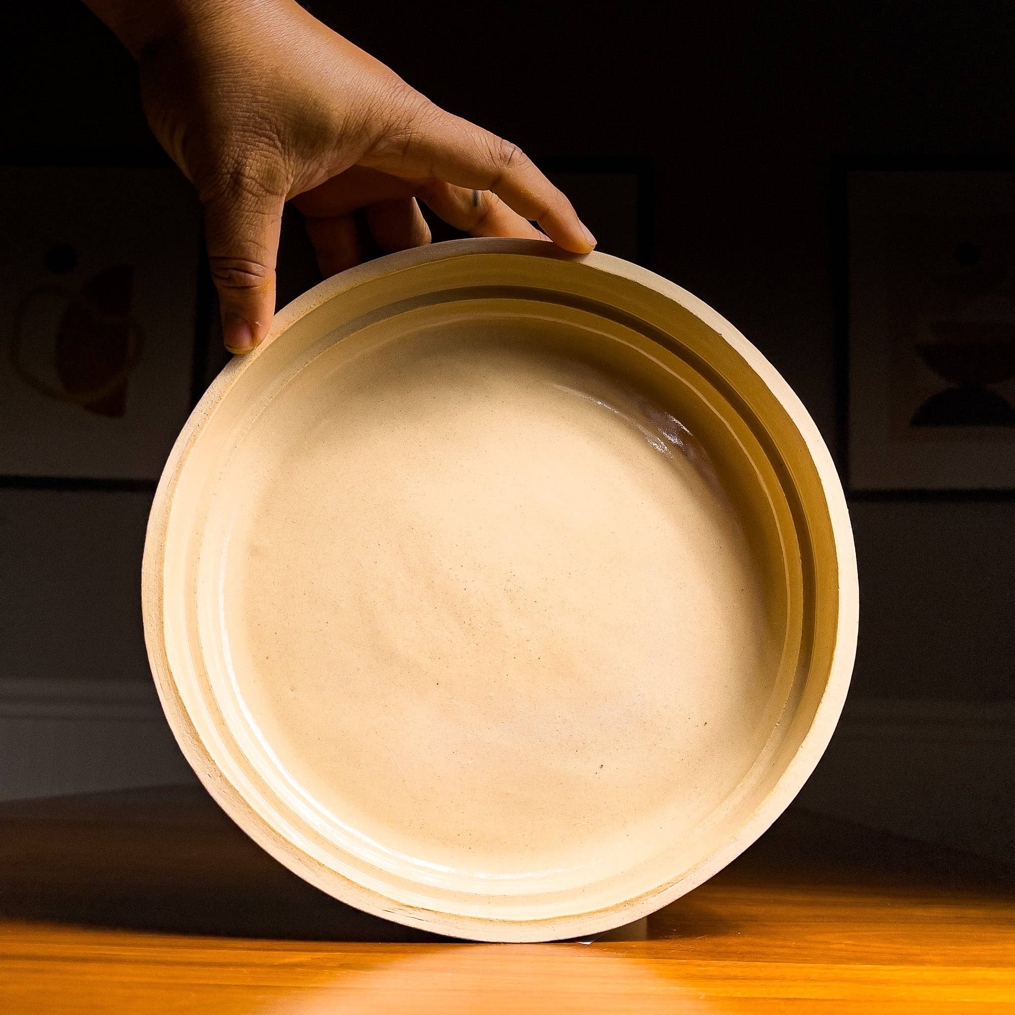 Serving Platter by DEEP BLACK