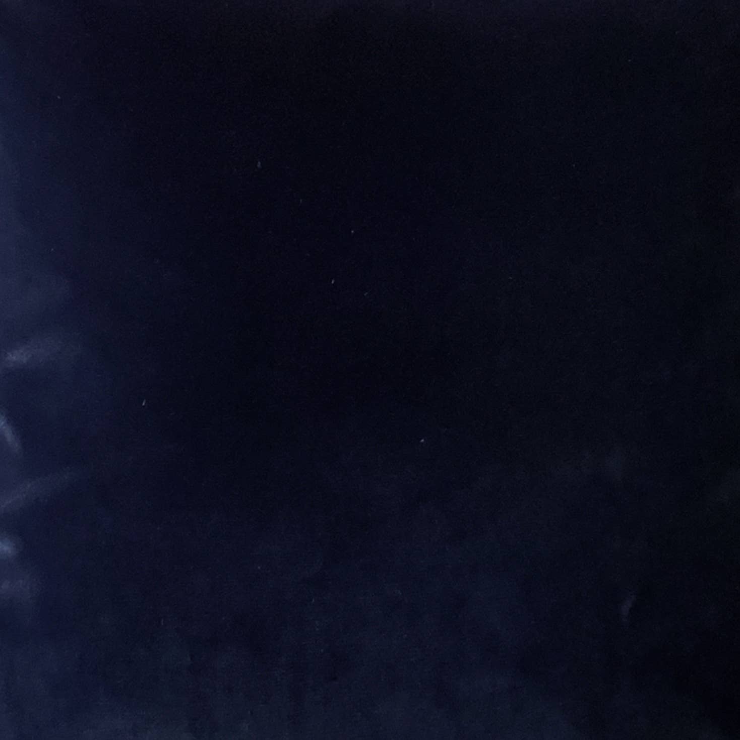 Midnight Blue Velvet Pillow, 17"x17"