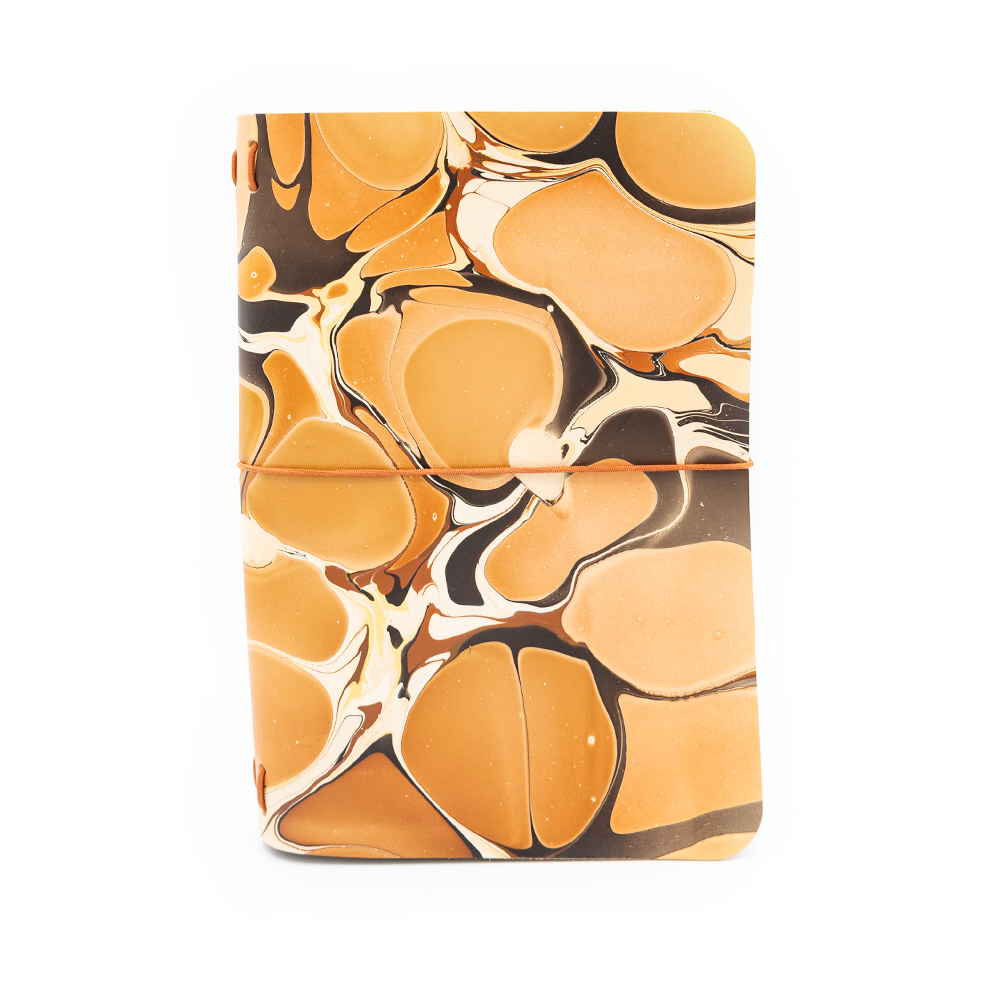 Marbled Leather Traveler's Journal