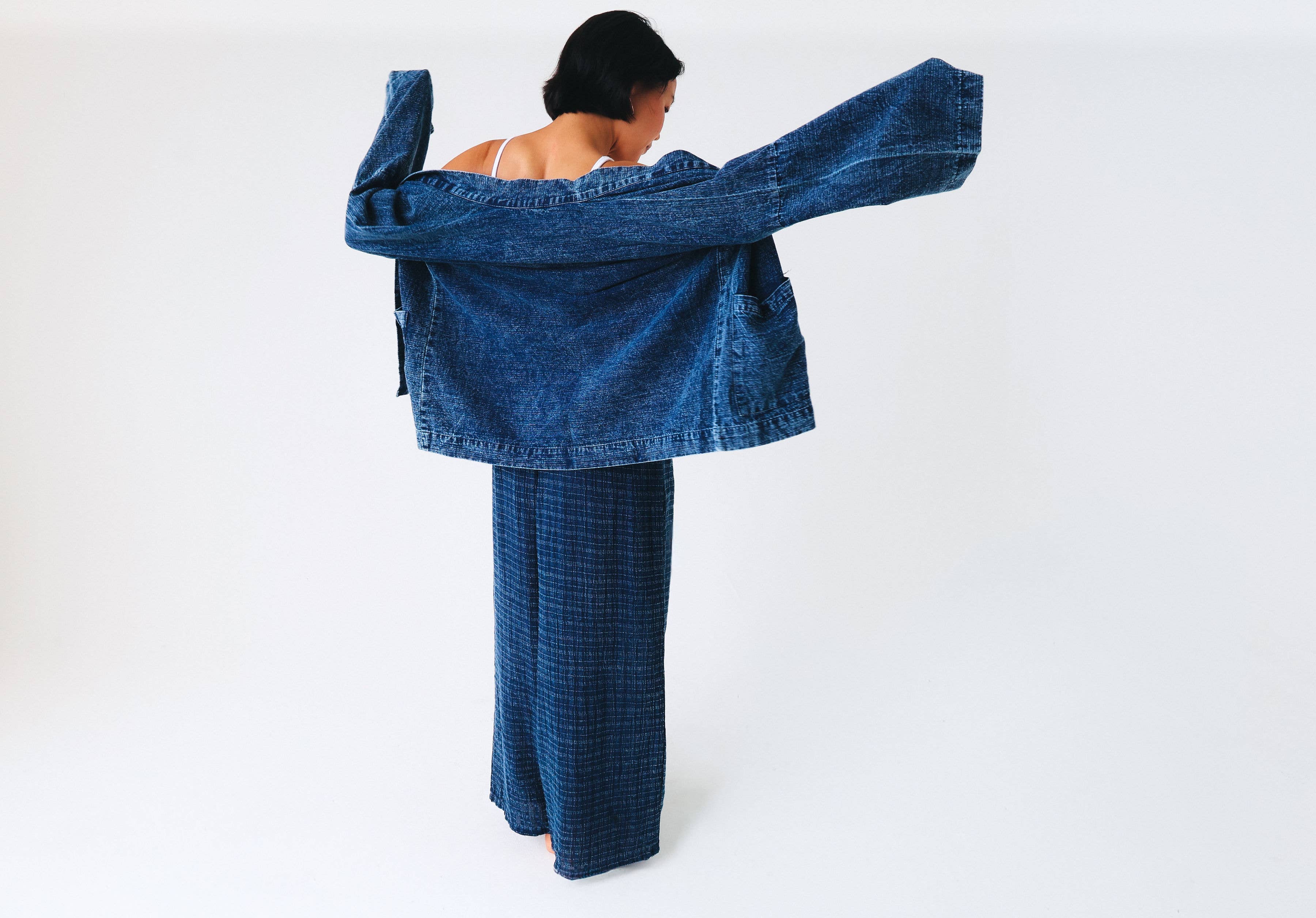 Indigo Kimono Jacket