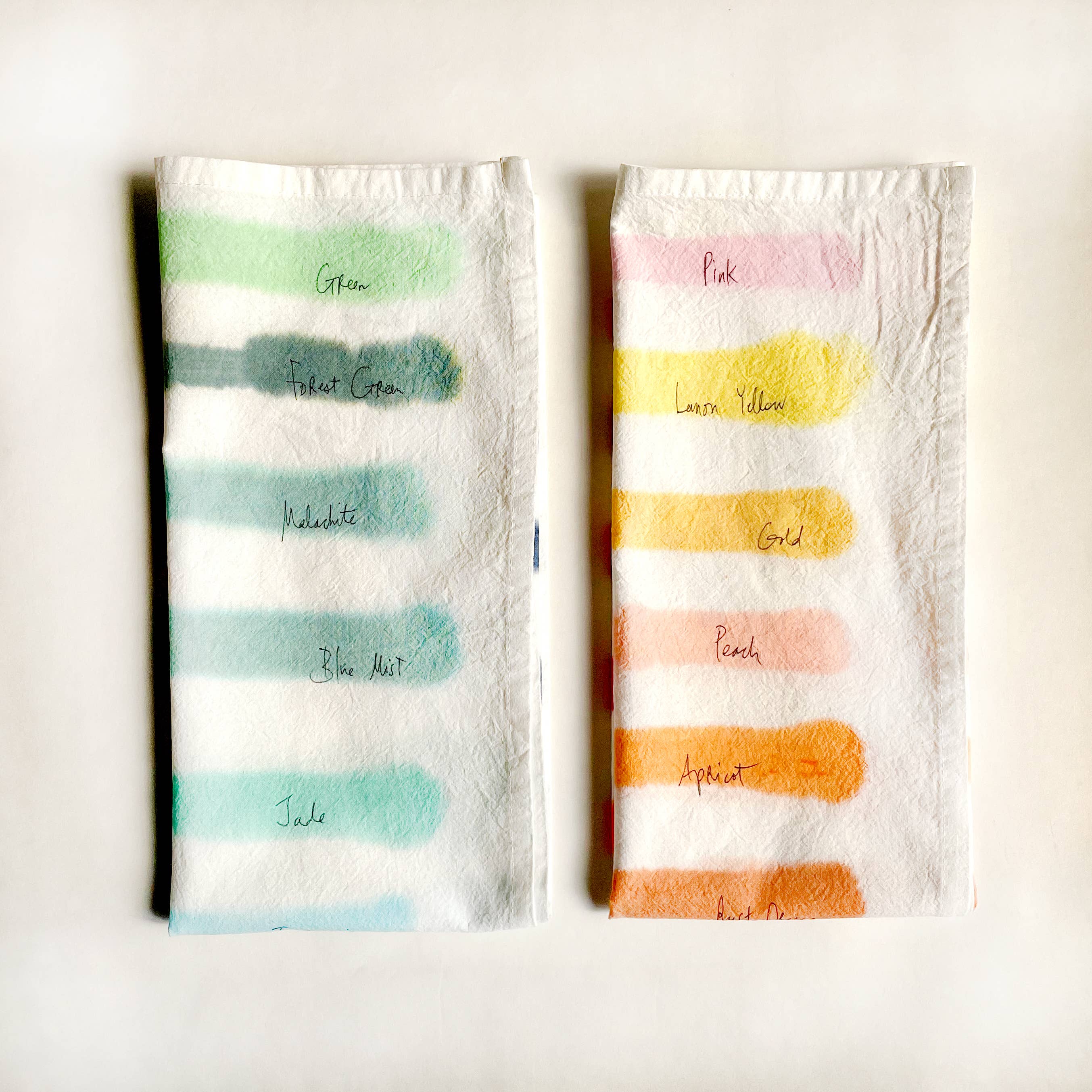 Hand-painted Tea Towel by Merle Works