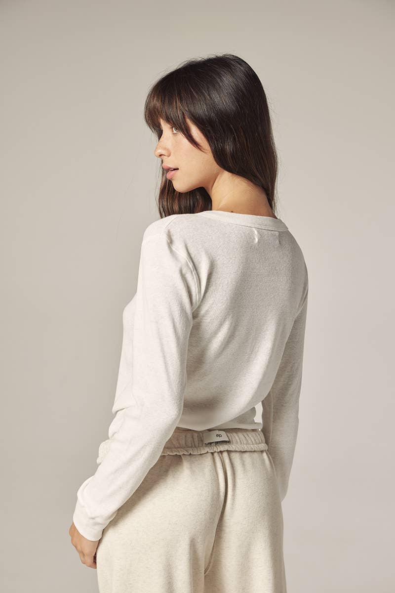 Henley Long Sleeved Tee