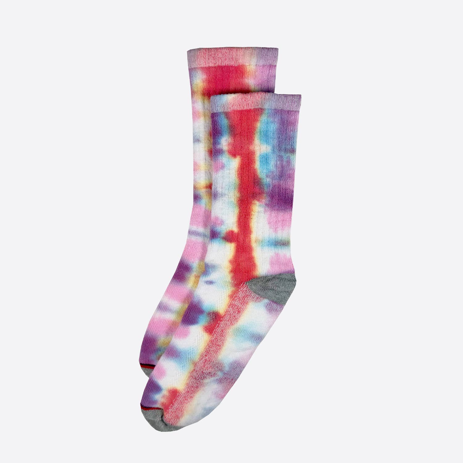 Valentine ZigZag Tie-dye XL Socks