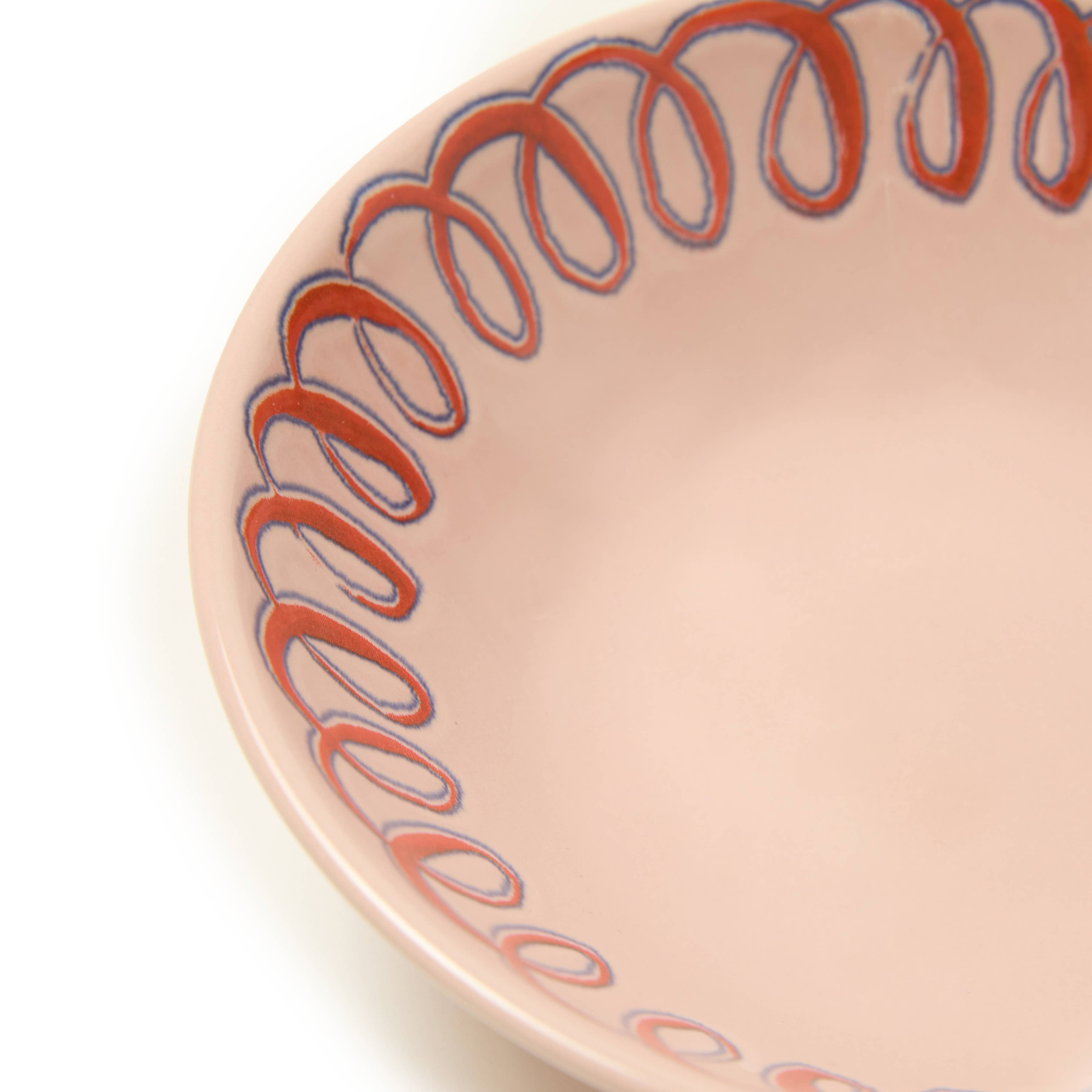 Amalfi Cereal Bowl | Pink