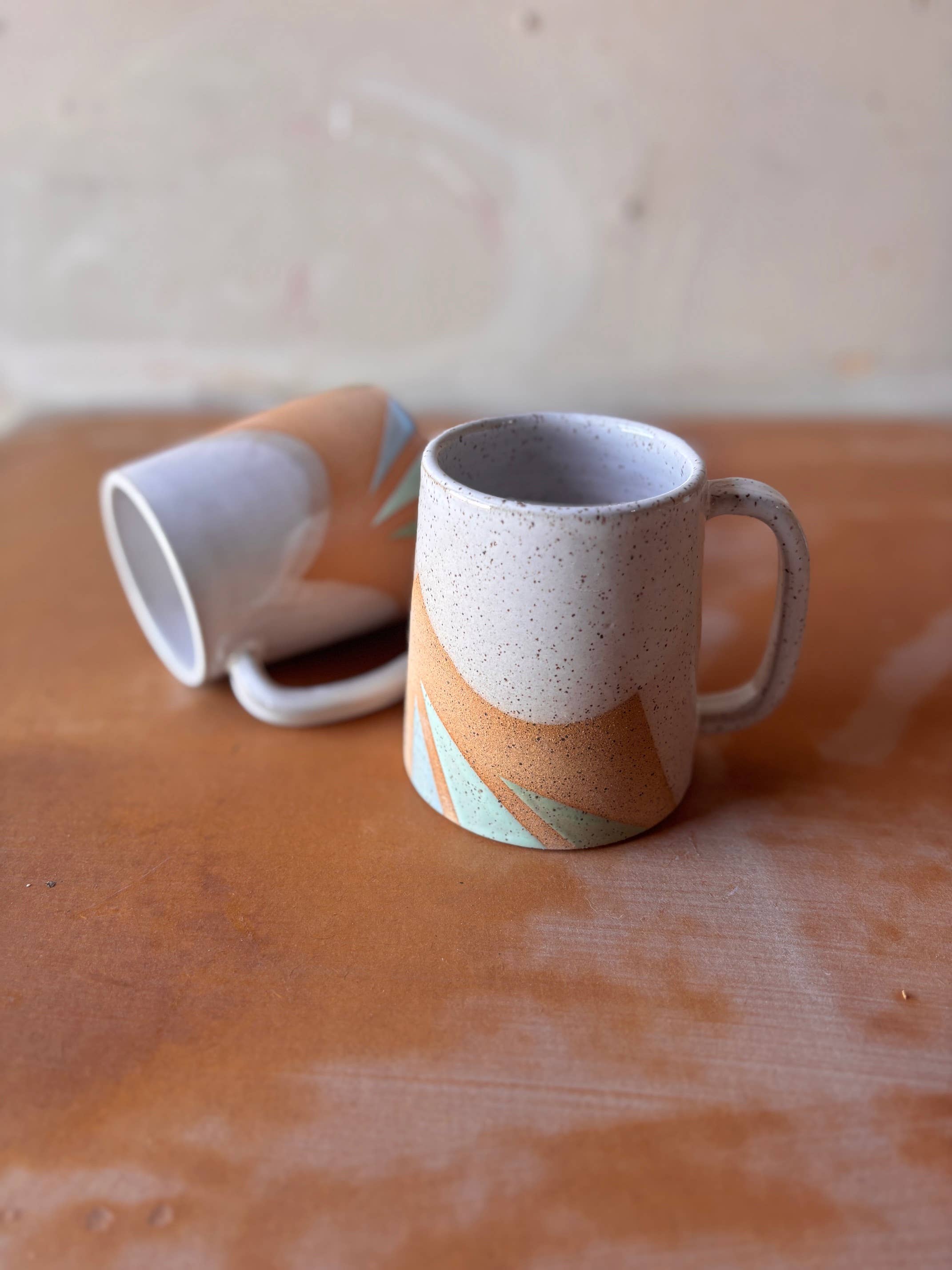 Triangles Geometric Mug