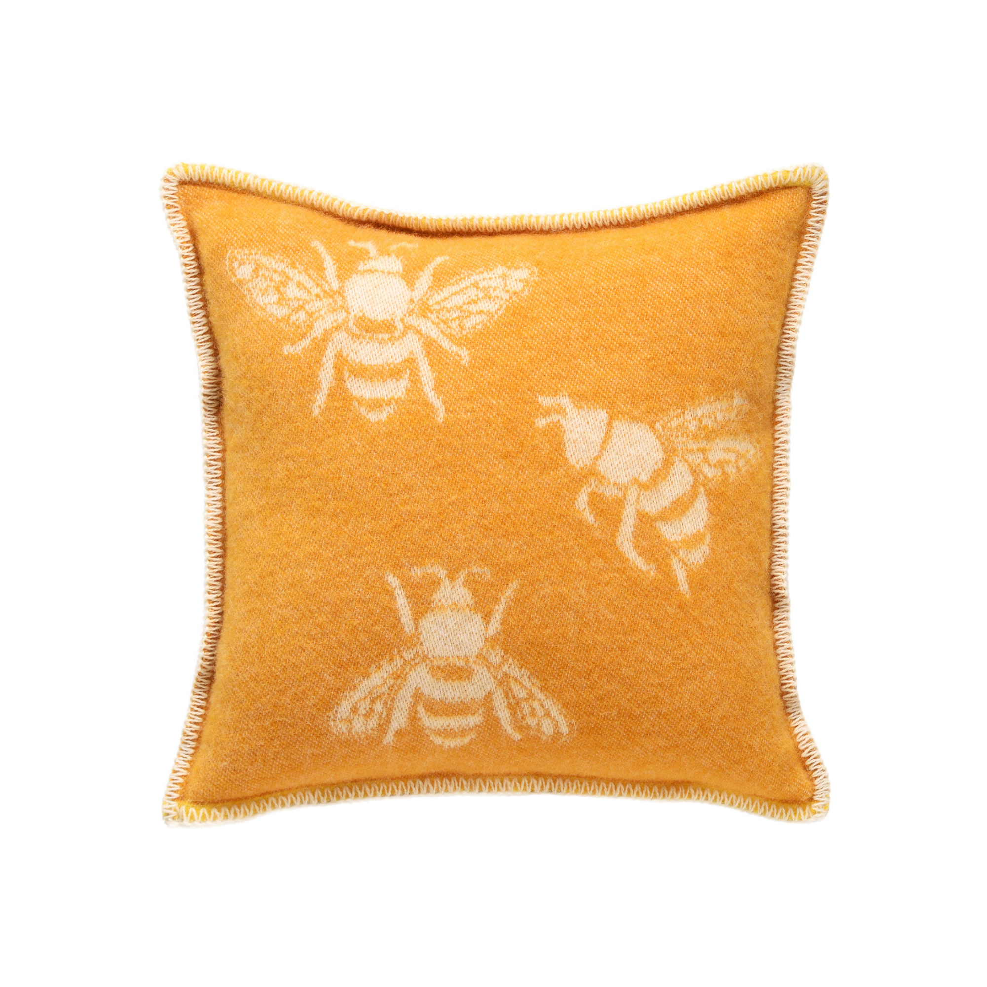 Bee Wool Pillow 18"x18"
