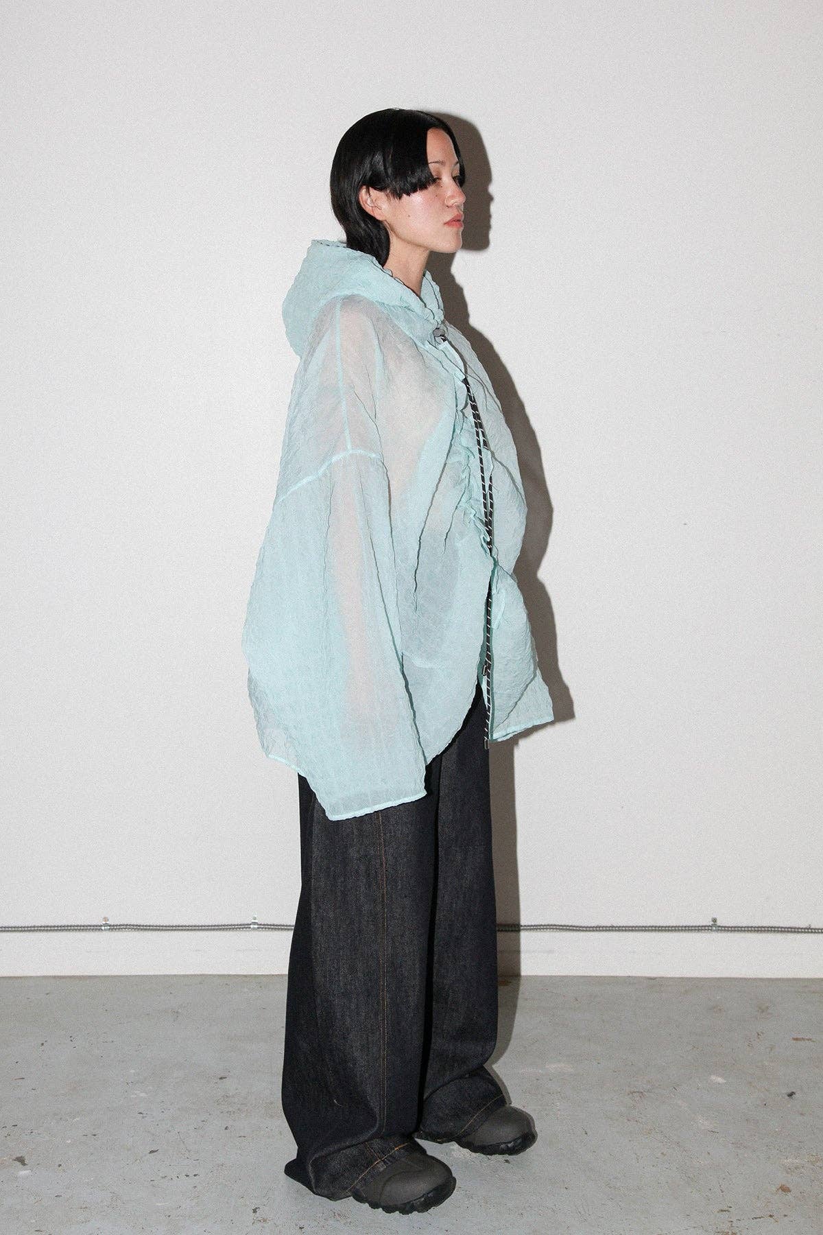 Bubble Organza Hoodie