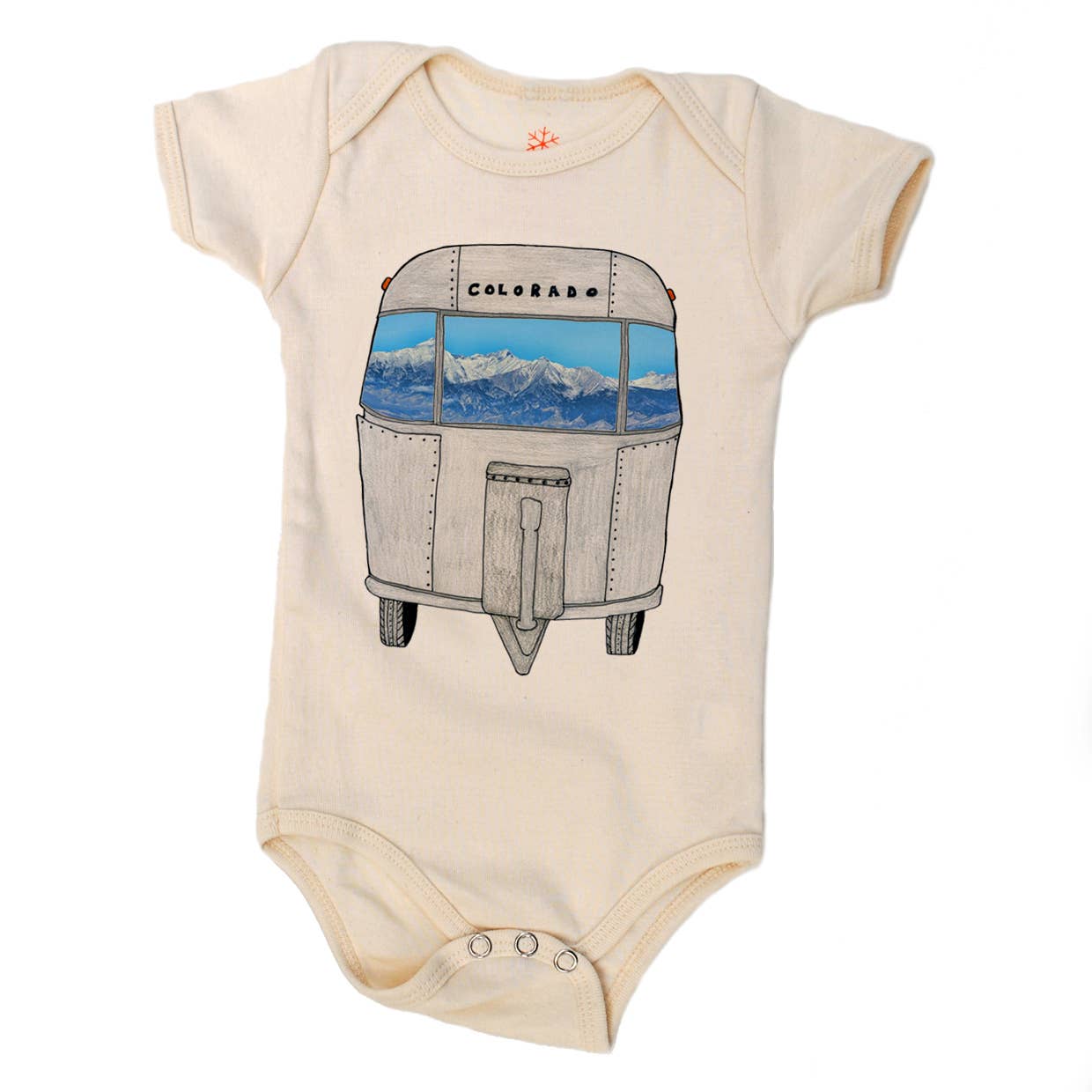 Low Rider Colorado Camper: Organic Onesie