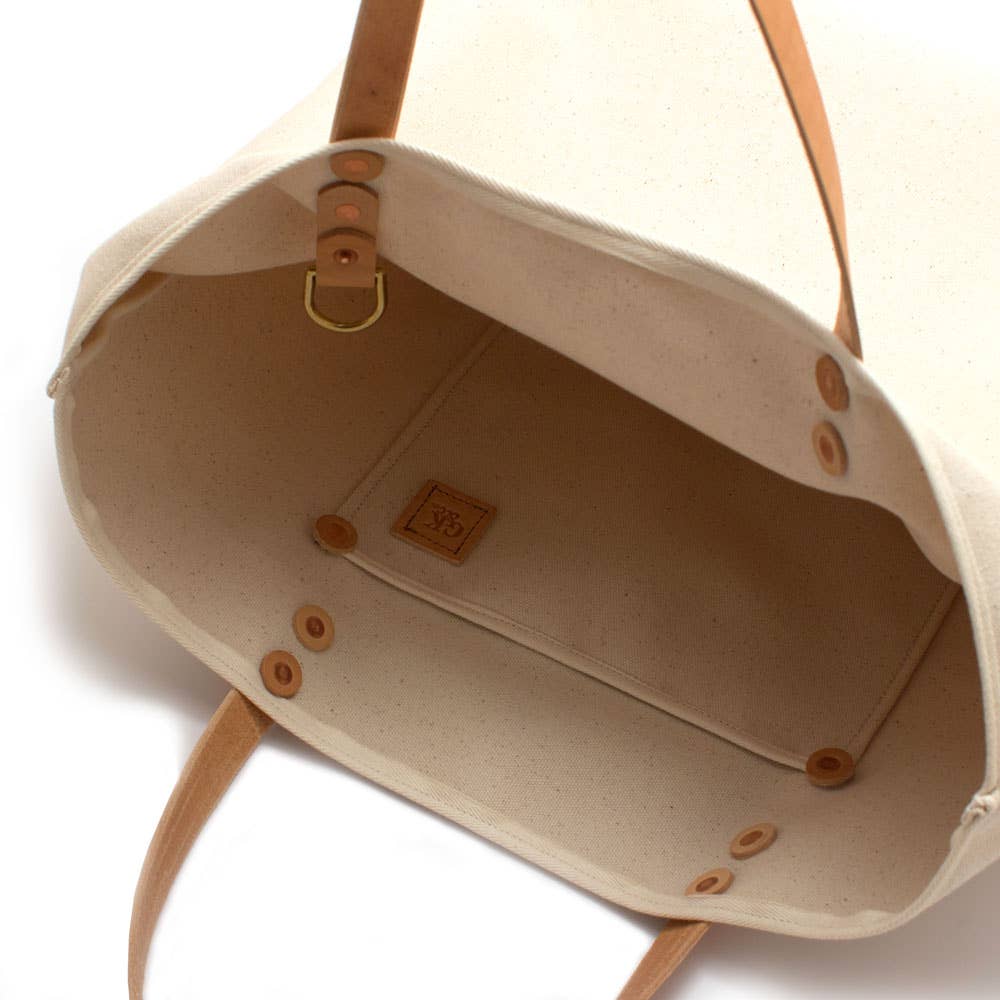 Natural Canvas All Day Tote