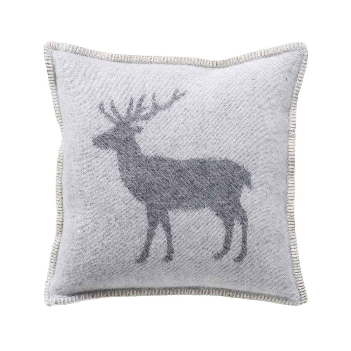Deer Wool Pillow 18"x18"