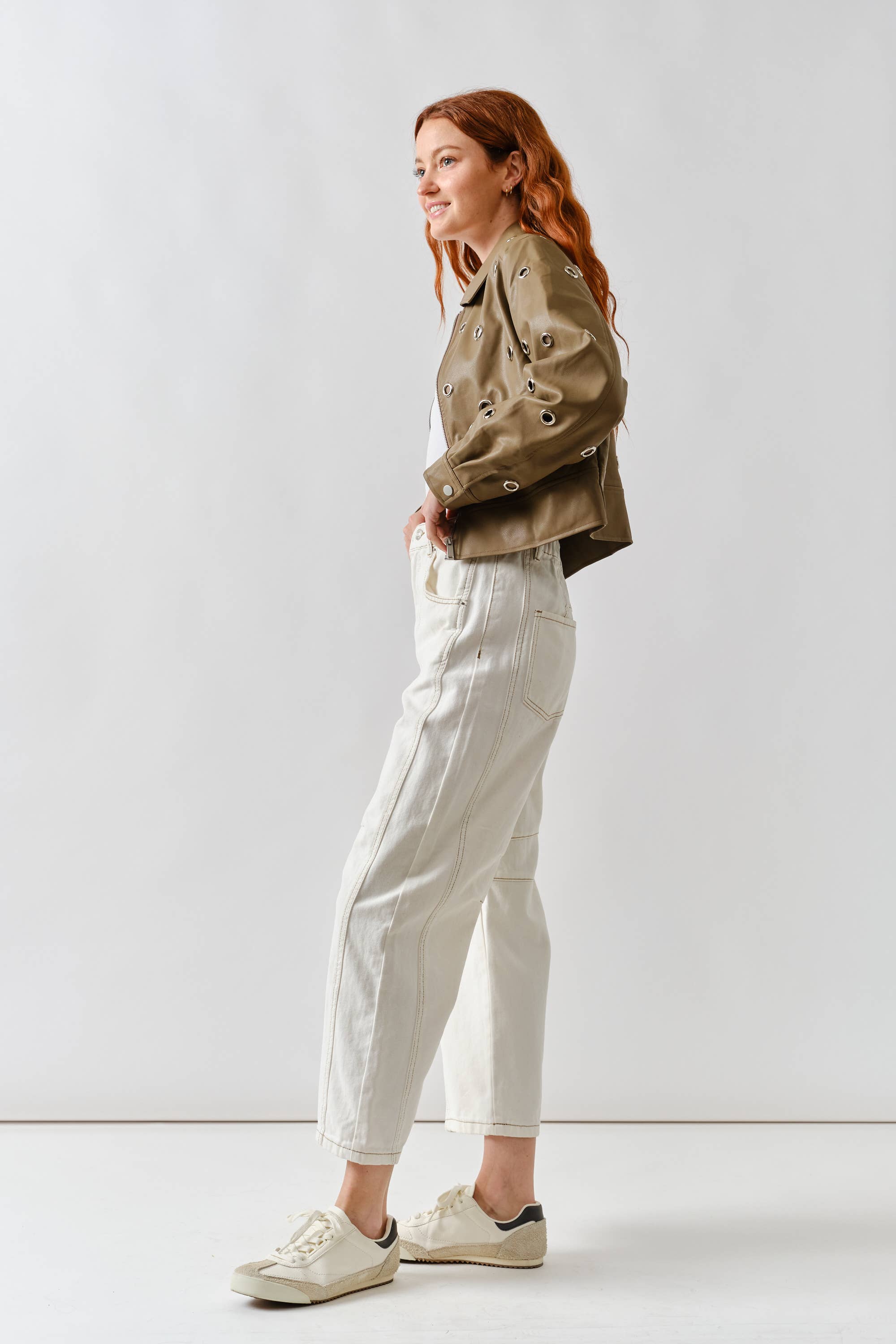 SLOUCHY BARREL JEANS