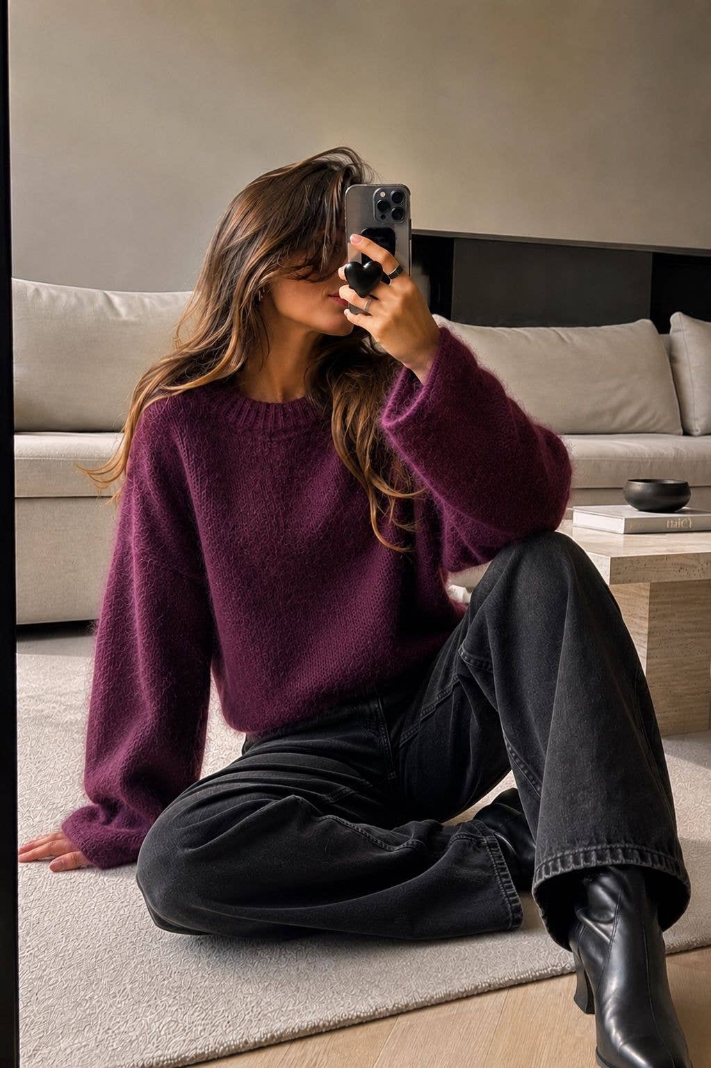 Mohair & Wool Sweater