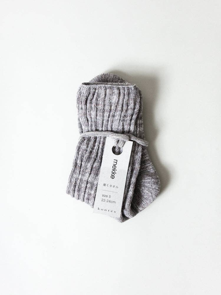 Mekke Sock - Heather Grey