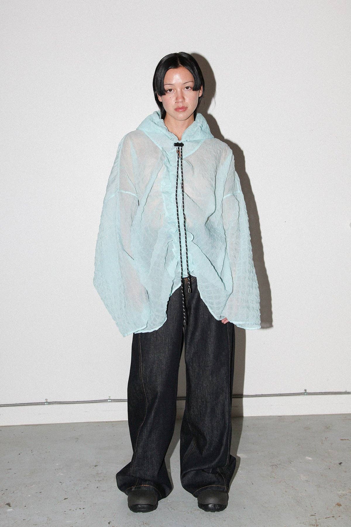 Bubble Organza Hoodie