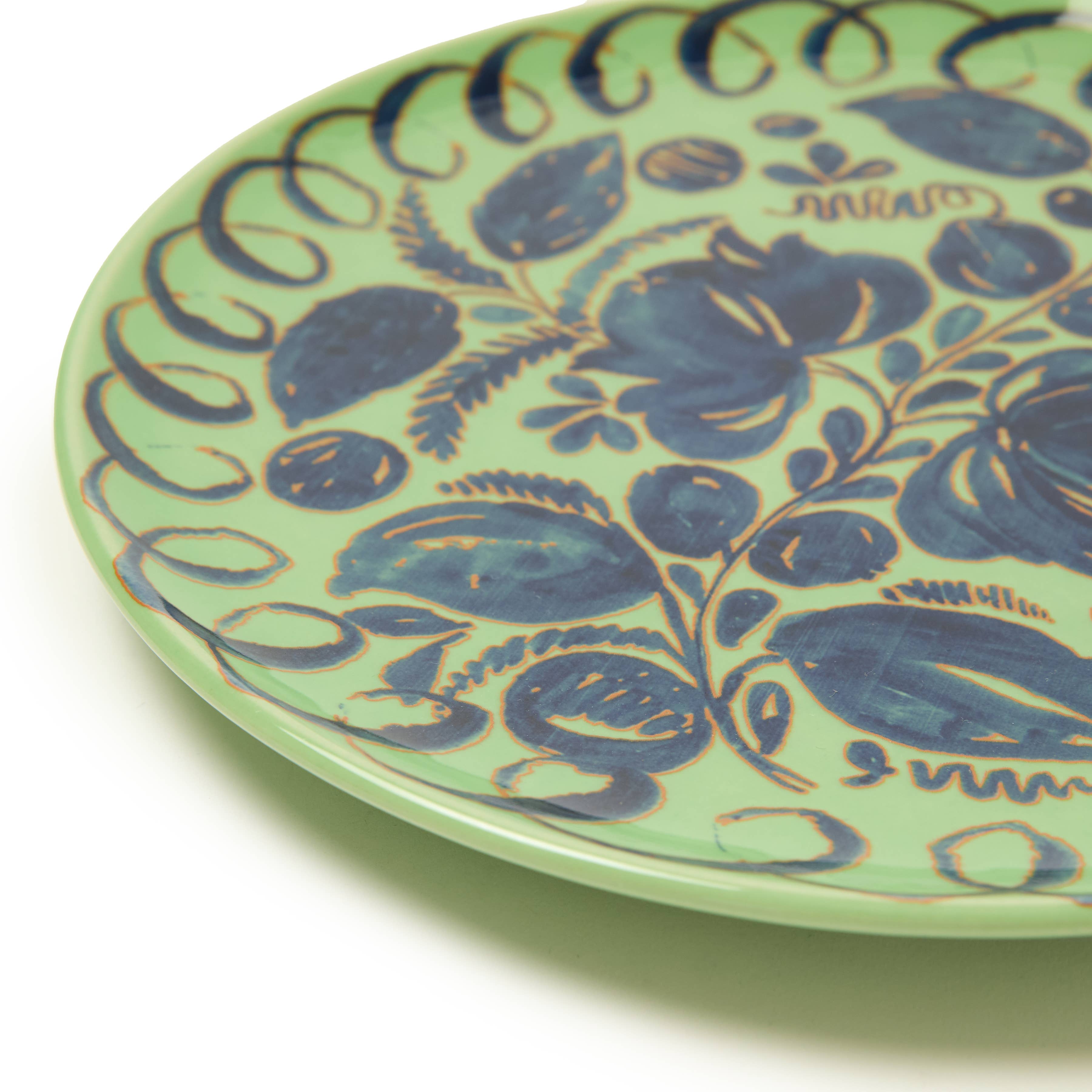 Amalfi Dinner Plate | Green