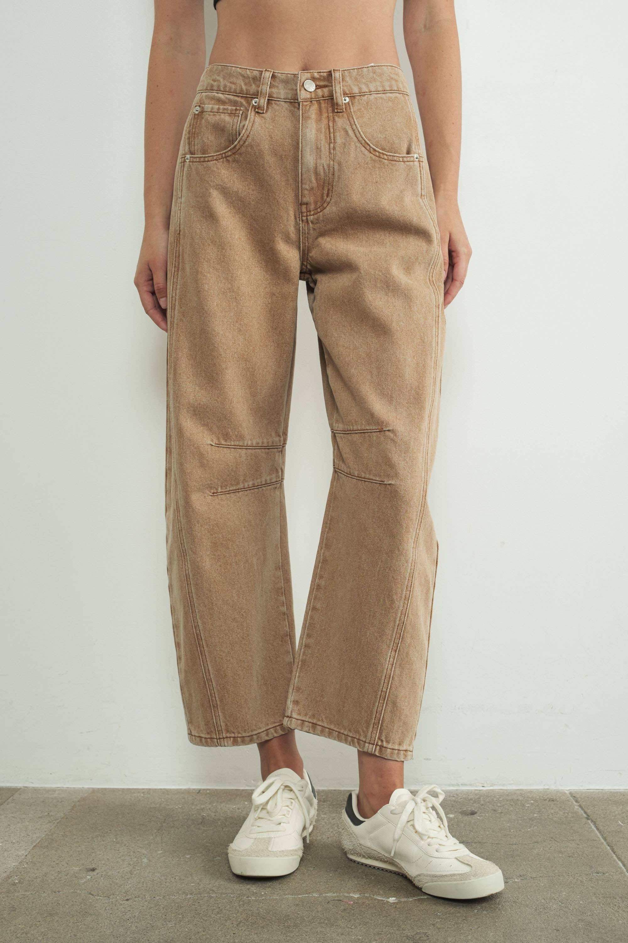 SLOUCHY BARREL JEANS