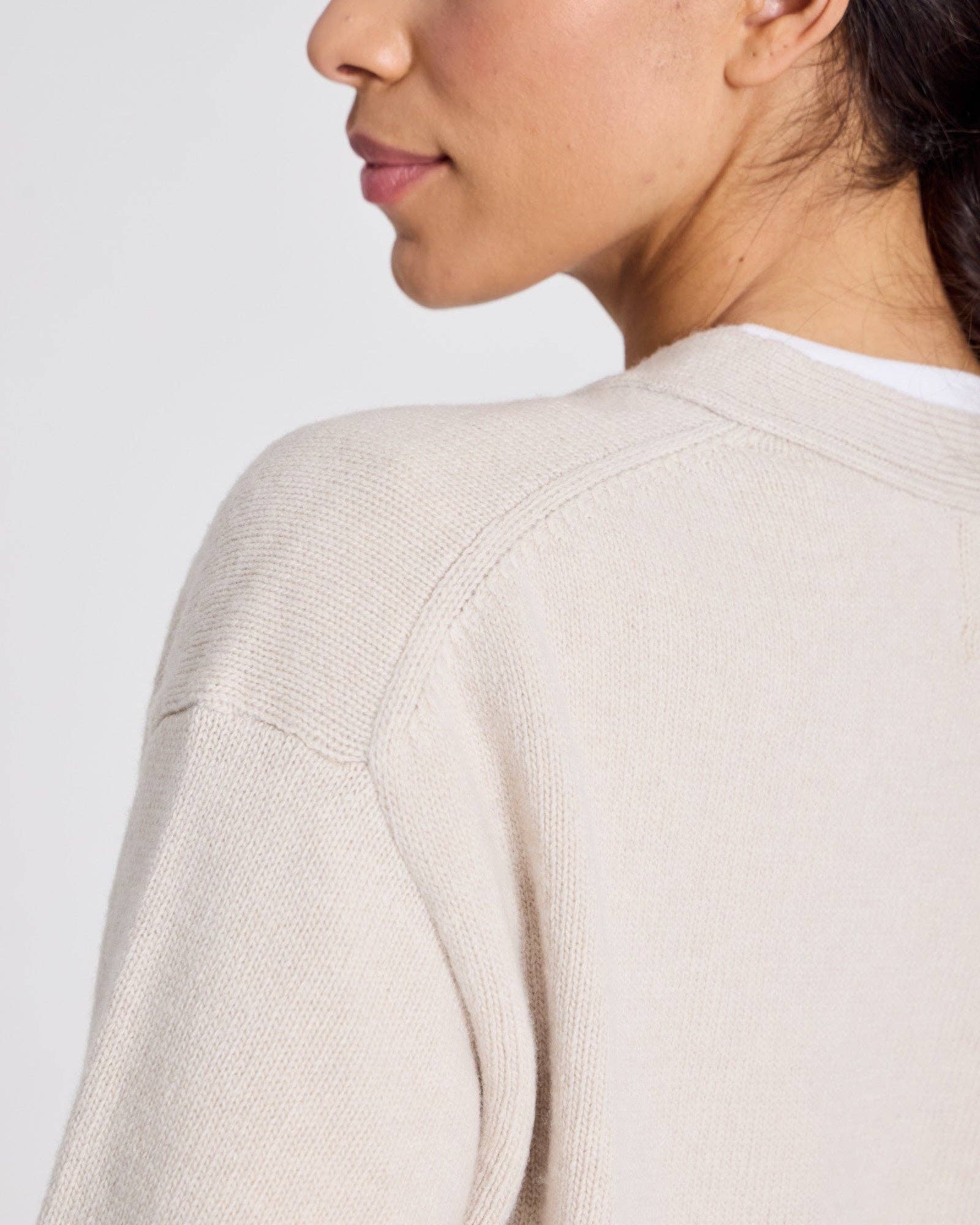 Edith Lambswool Cardigan