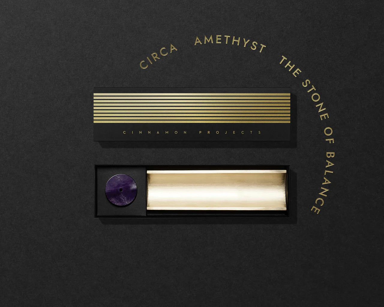 Cinnamon Projects Circa Mineral Incense Burner