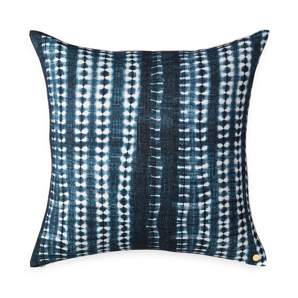 St. Frank Dark Vines Indigo Pillow