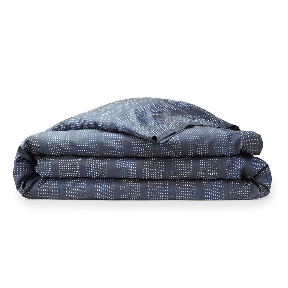 St. Frank Speckled Indigo Duvet Cover  - King/Cal King