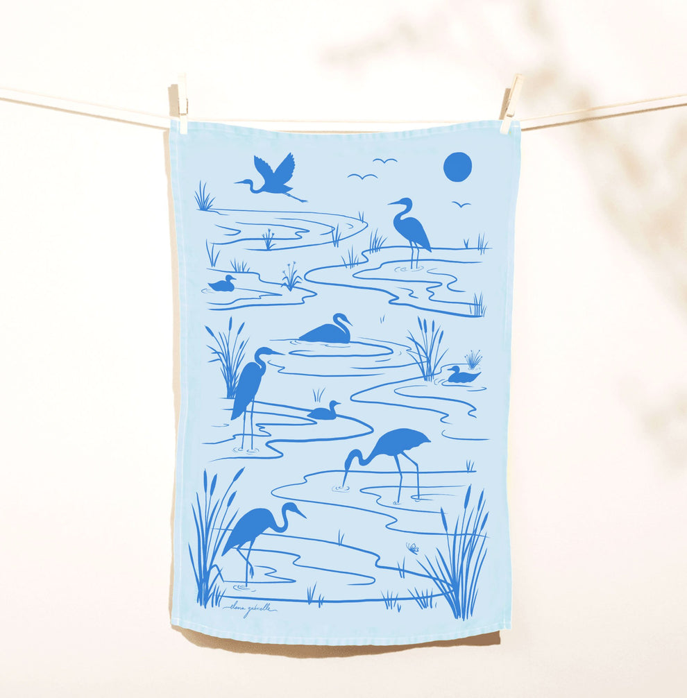 Estuary Linen Tea Towel