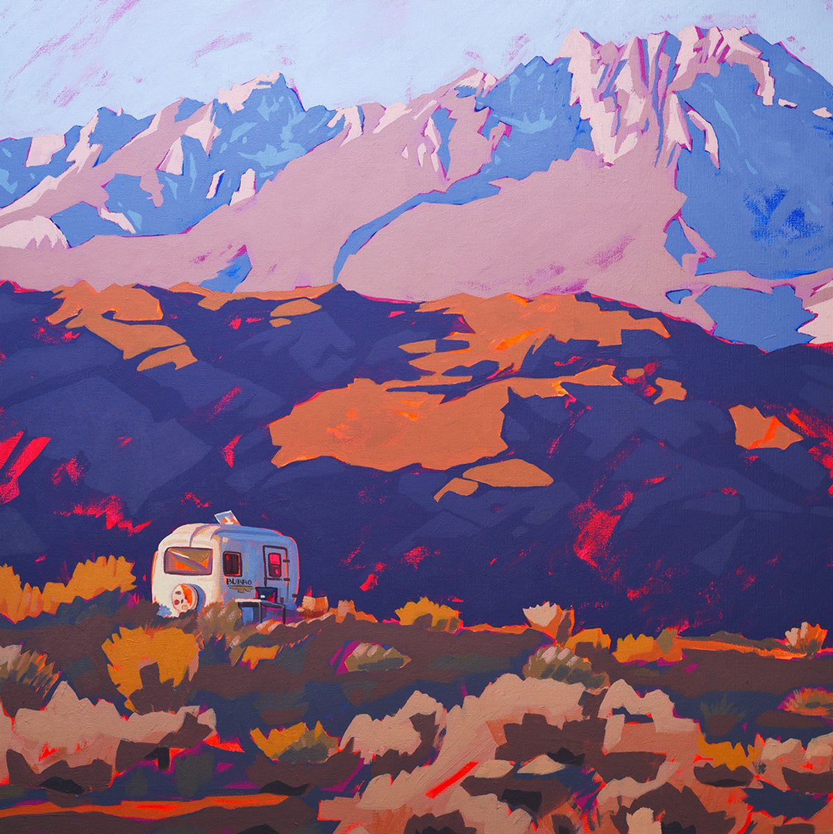 HWY 395 by Whitman Lindstrom