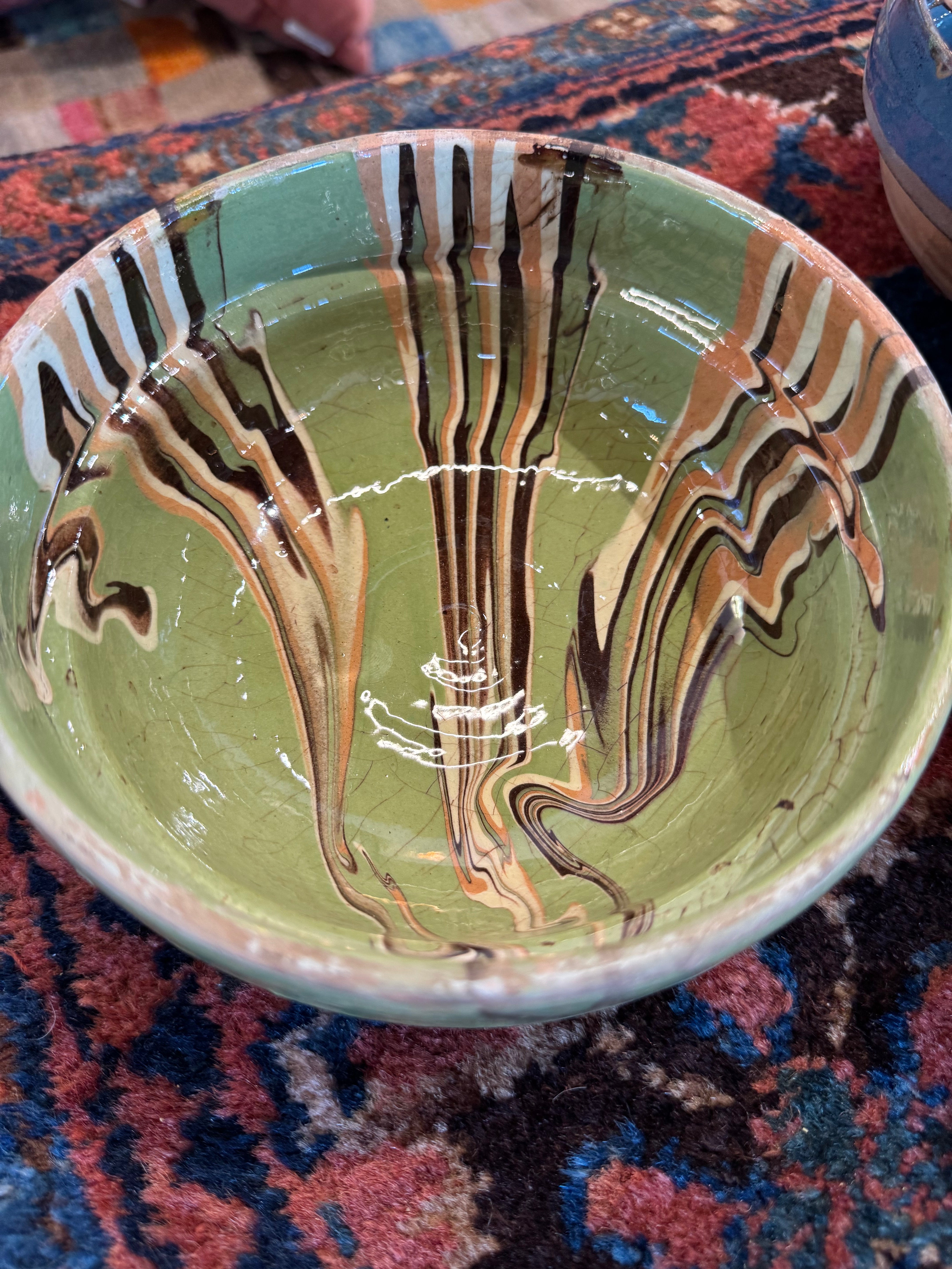 Marbelized Cottage Bowls