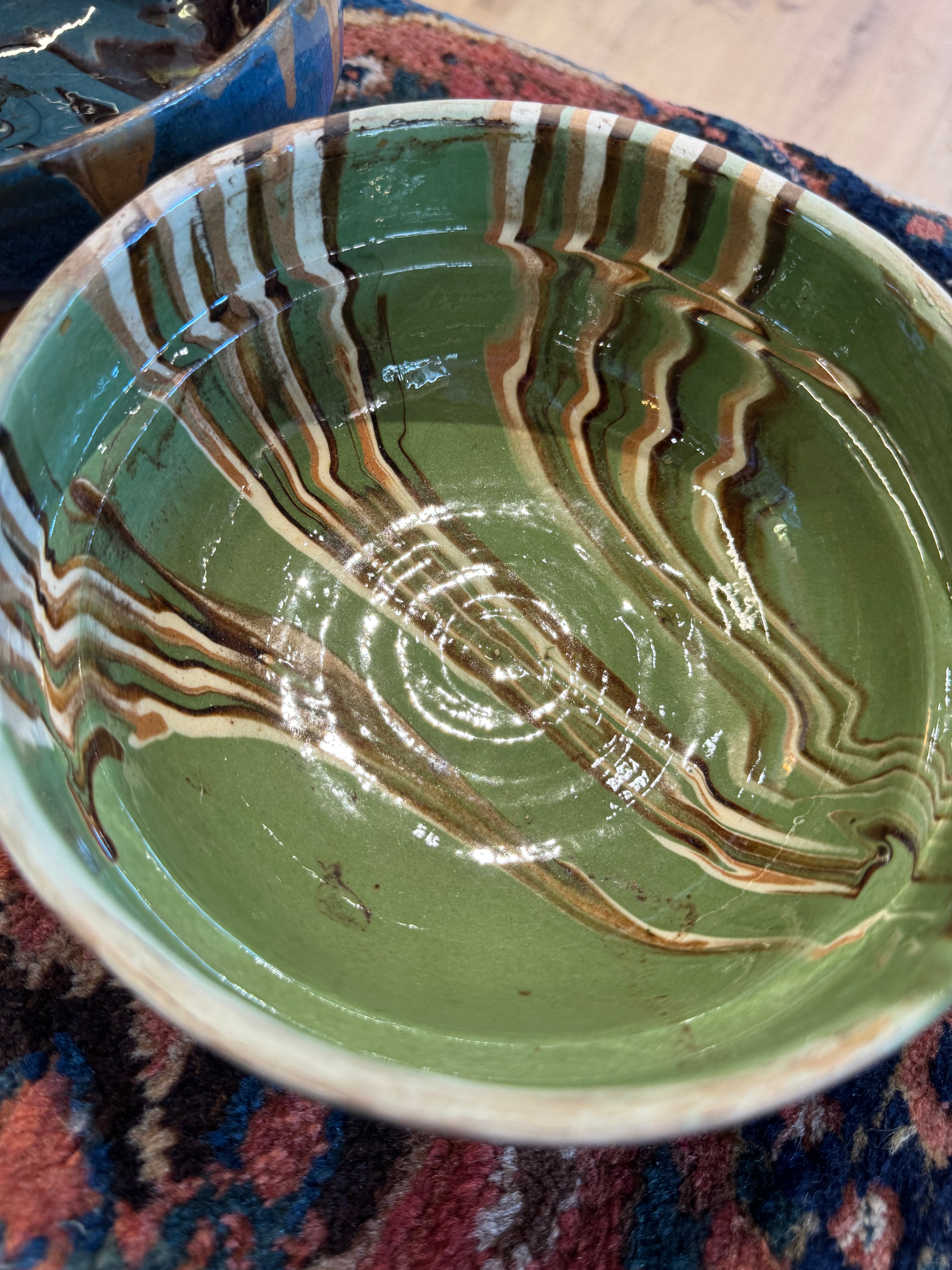 Marbelized Cottage Bowls