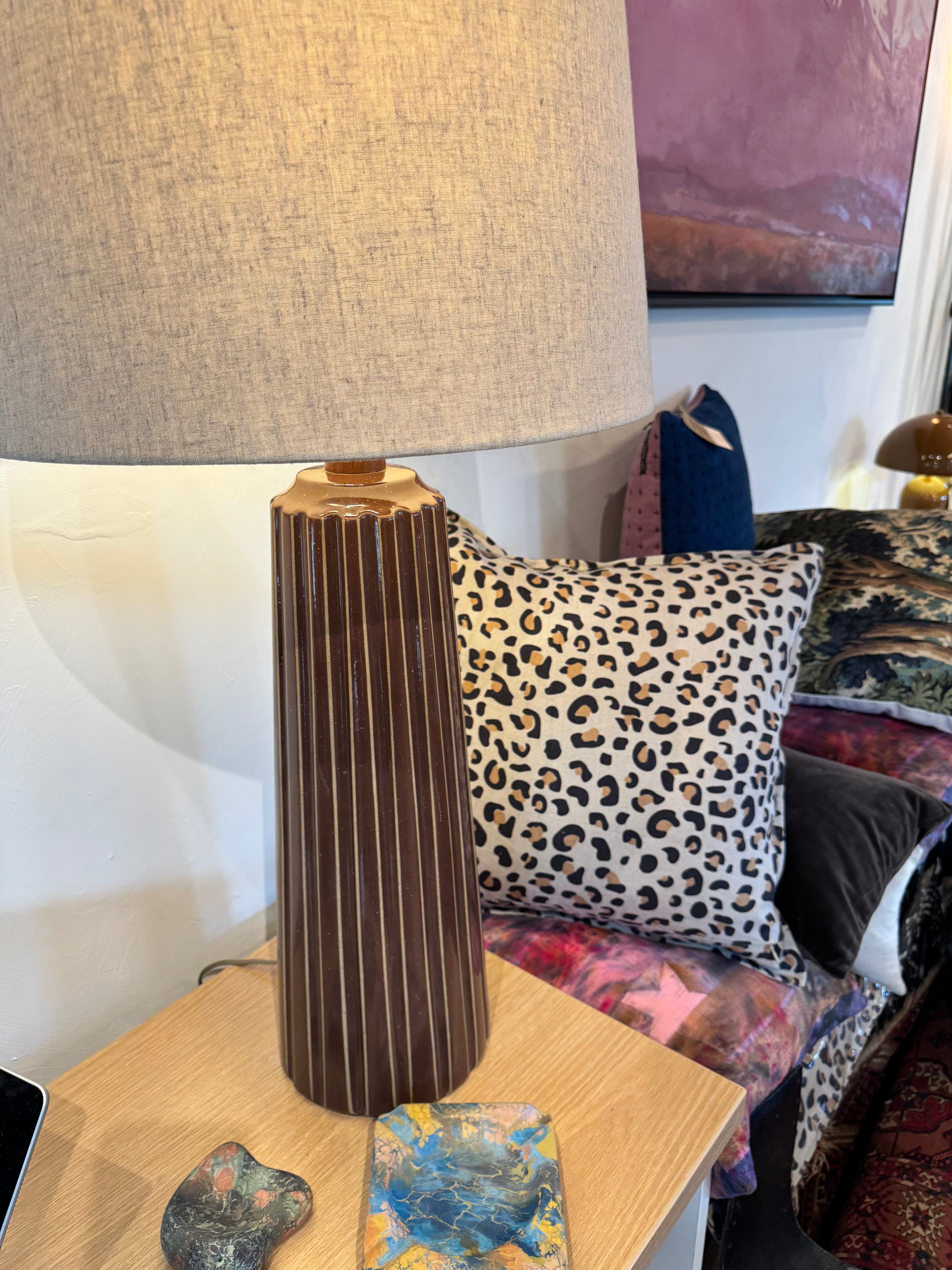 MCM Ceramic Martz Table Lamp