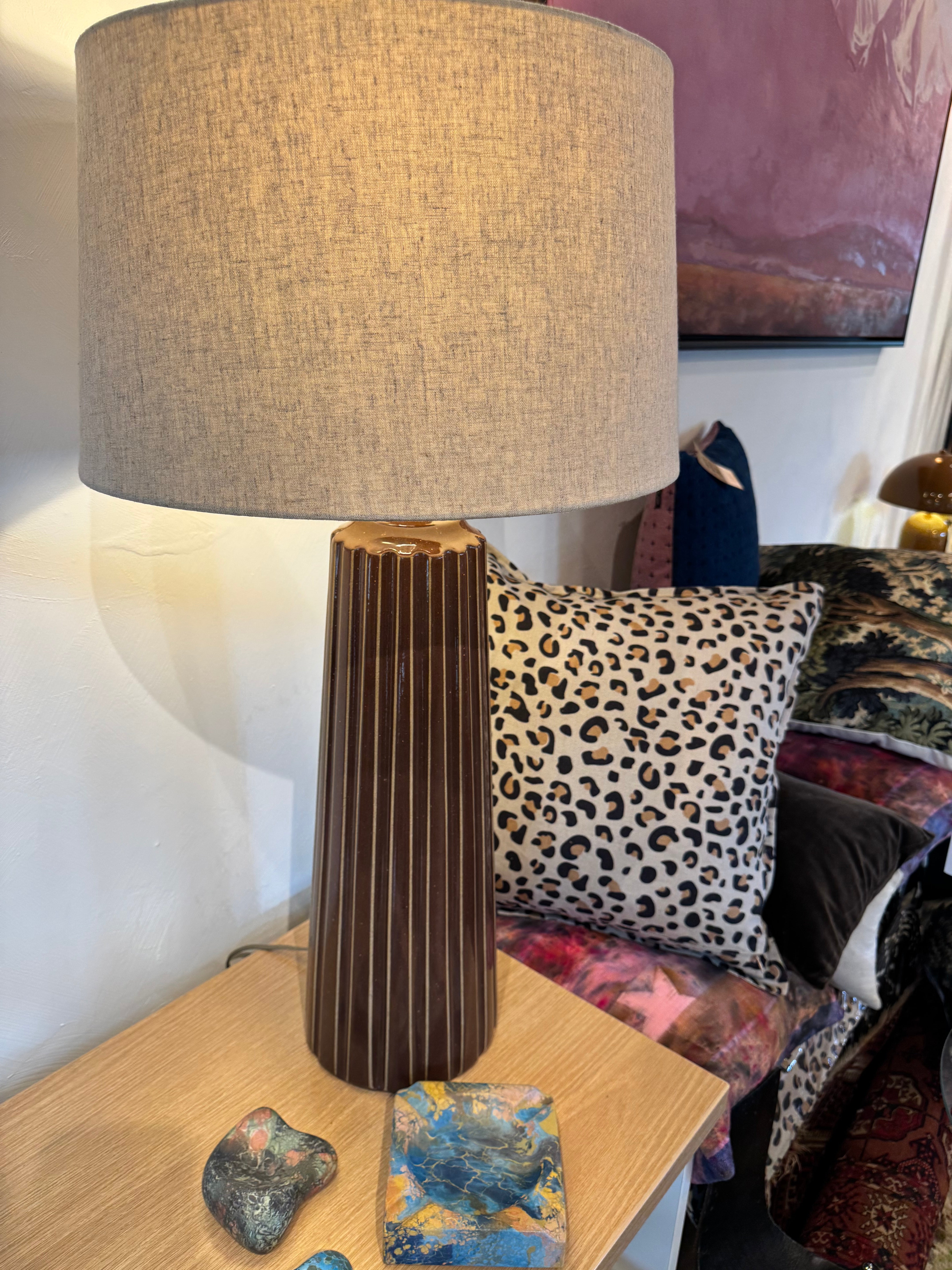 MCM Ceramic Martz Table Lamp