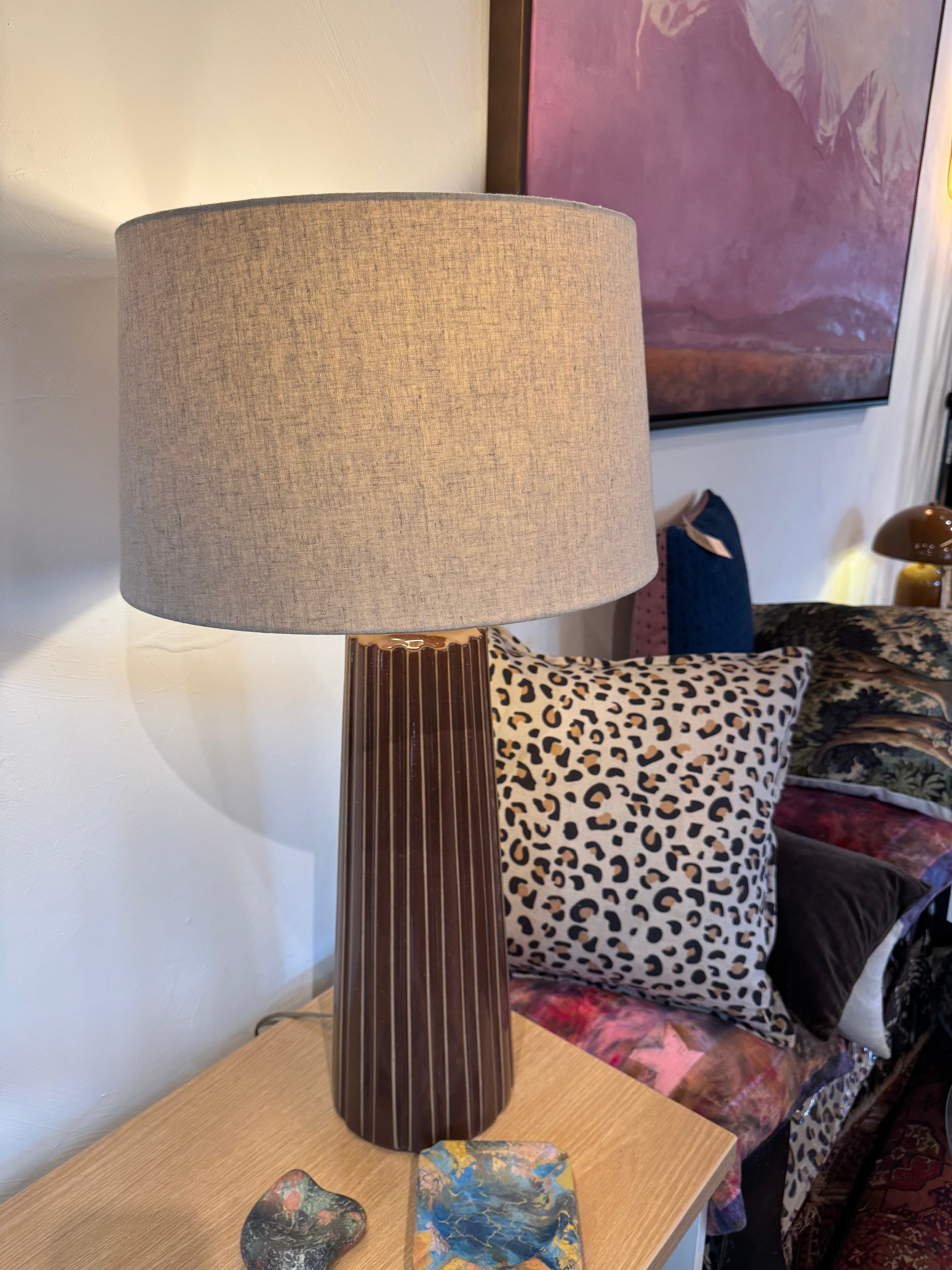 MCM Ceramic Martz Table Lamp