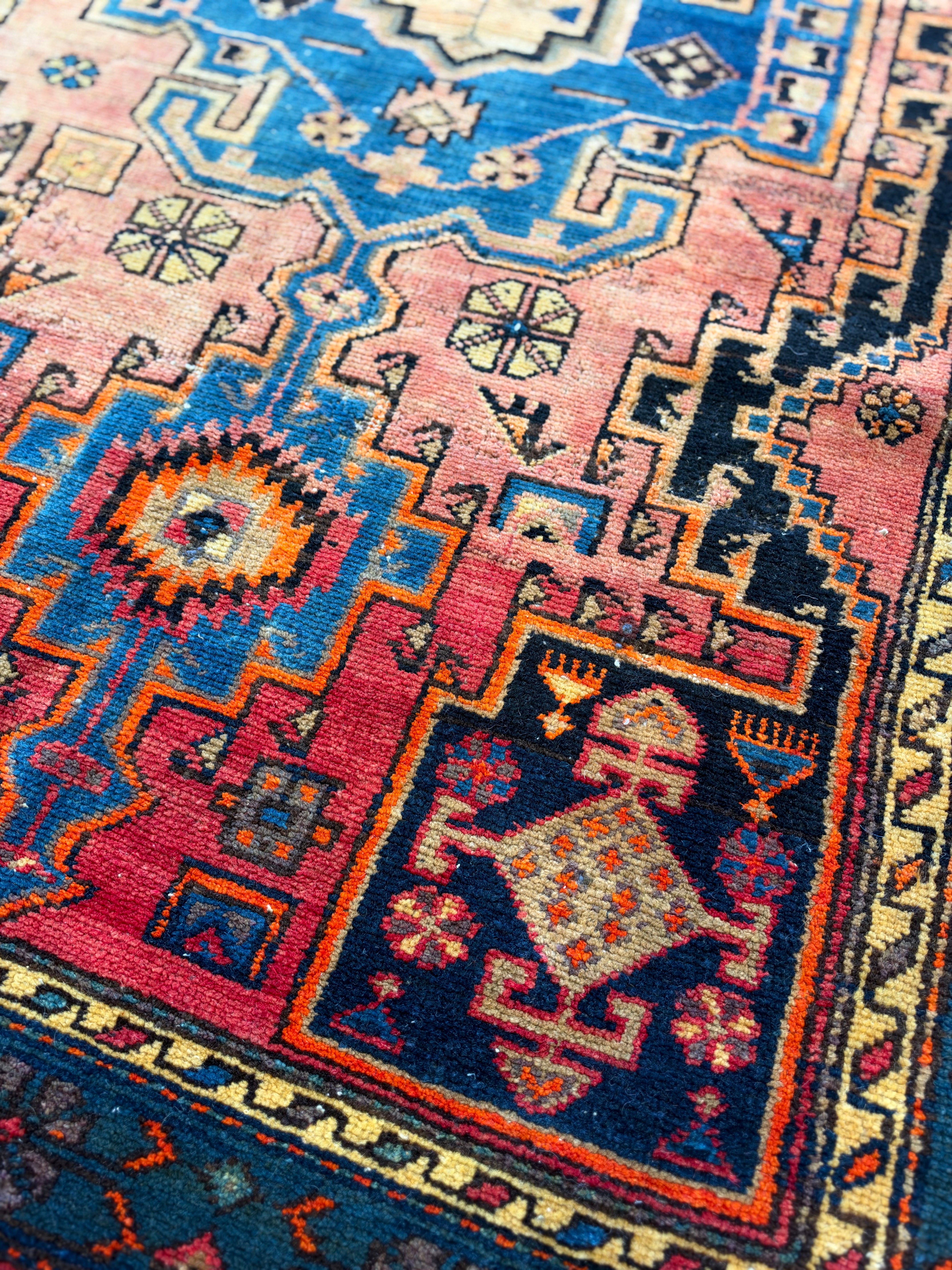 Vintage Turkish Rug 48" x 74 1/2"
