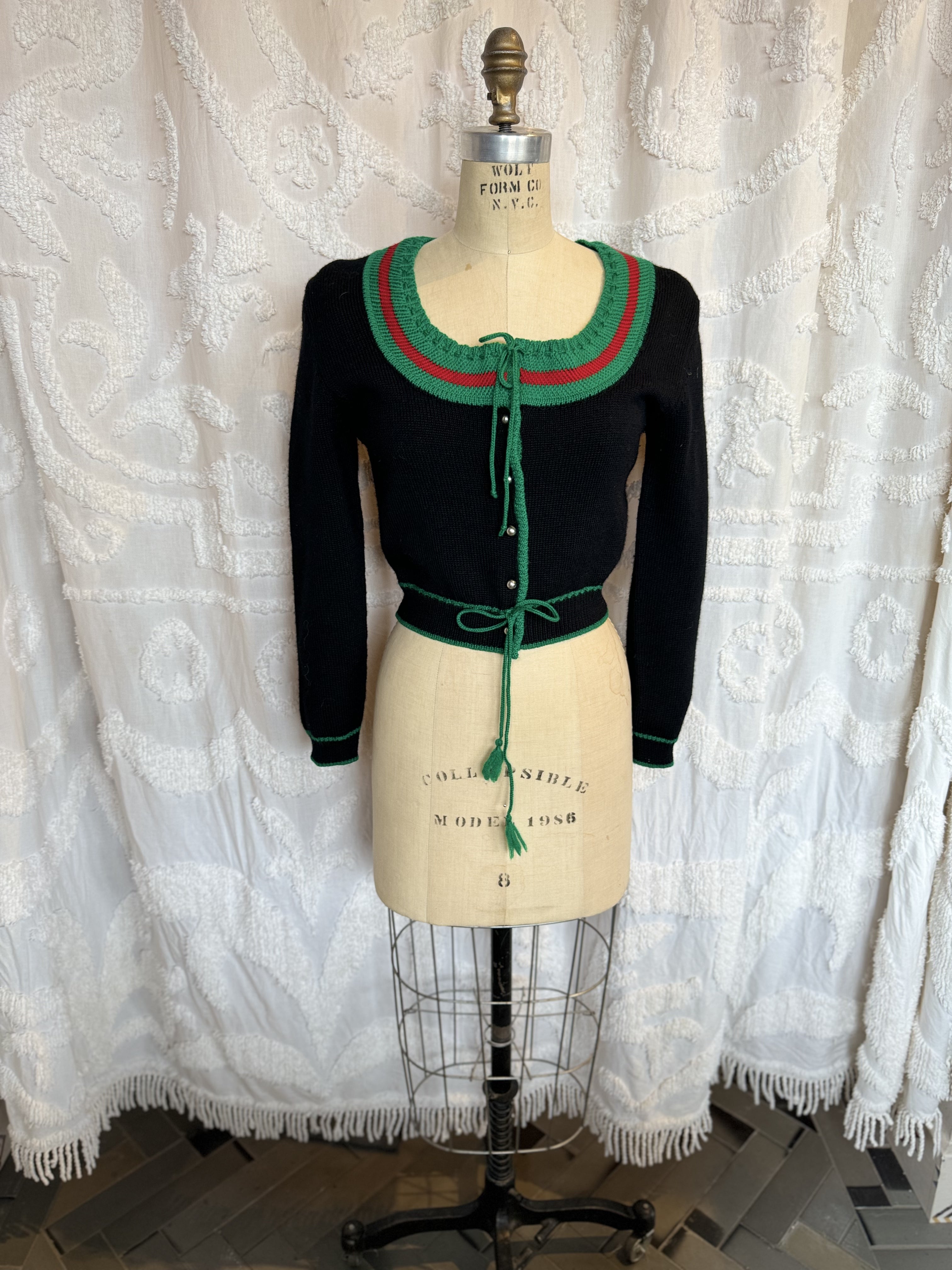 ESC Sanderson austrian blue & green sweater