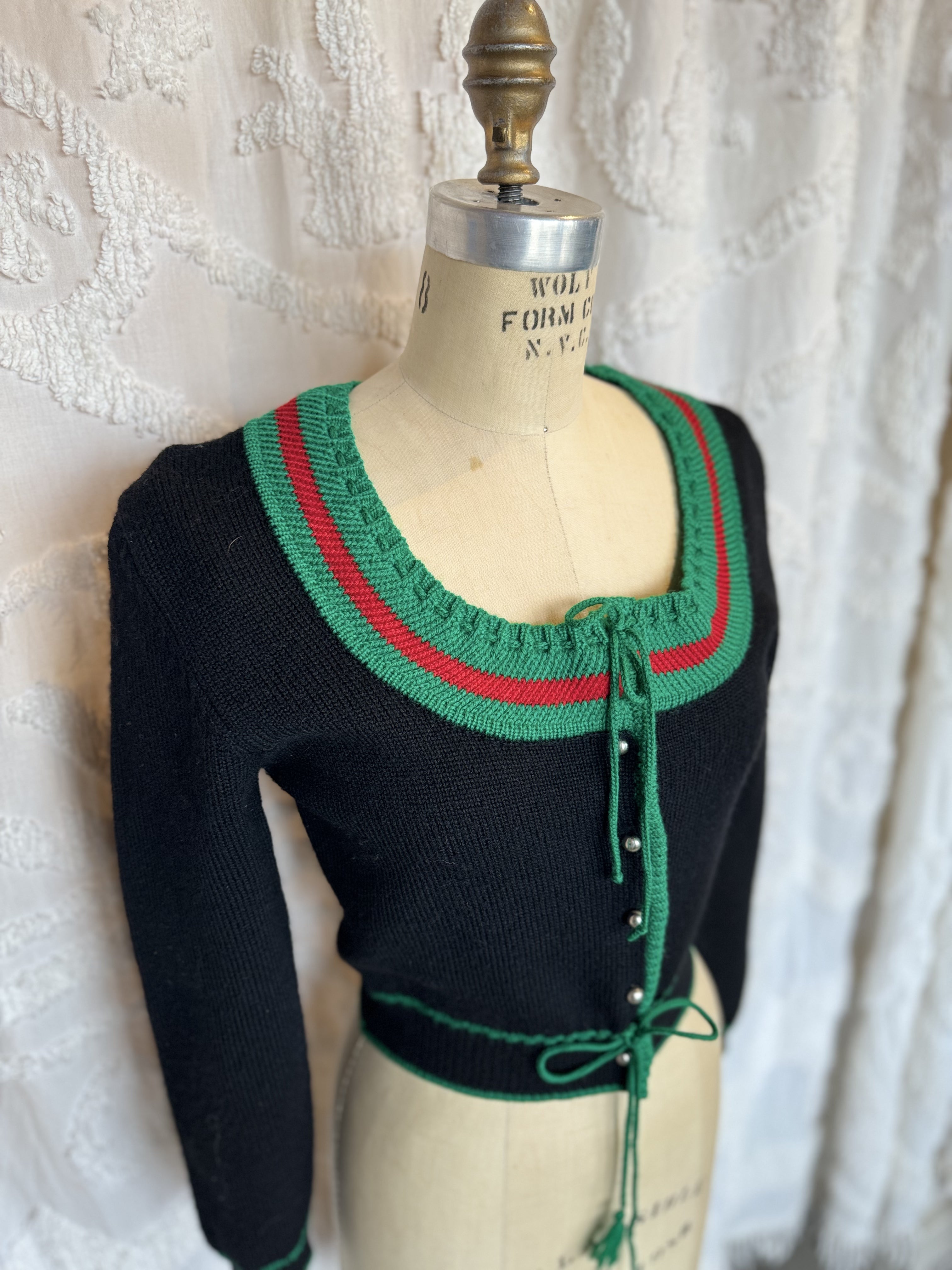 ESC Sanderson austrian blue & green sweater