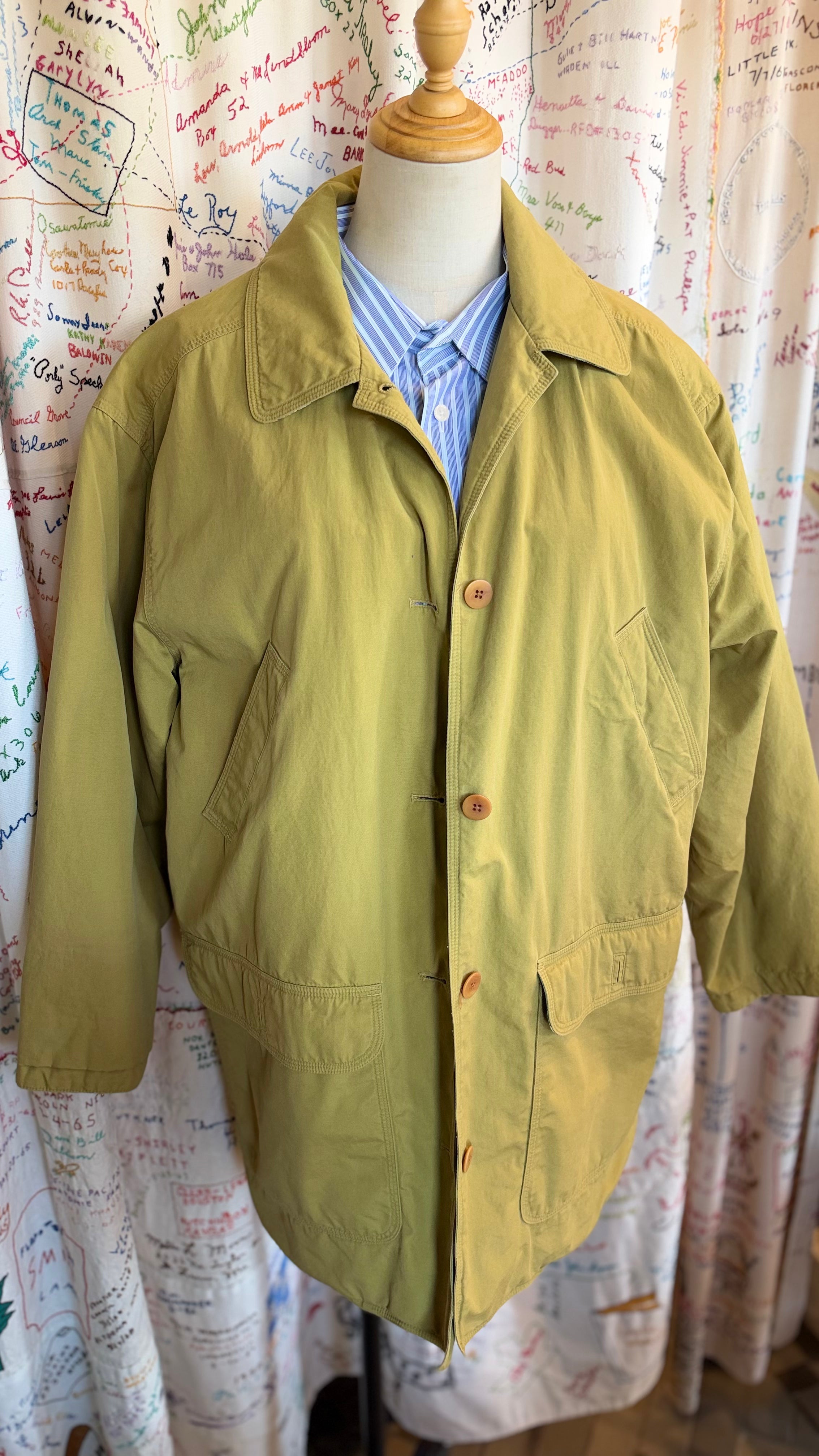 Banana Republic Safari & Travel Co. Khaki Coat