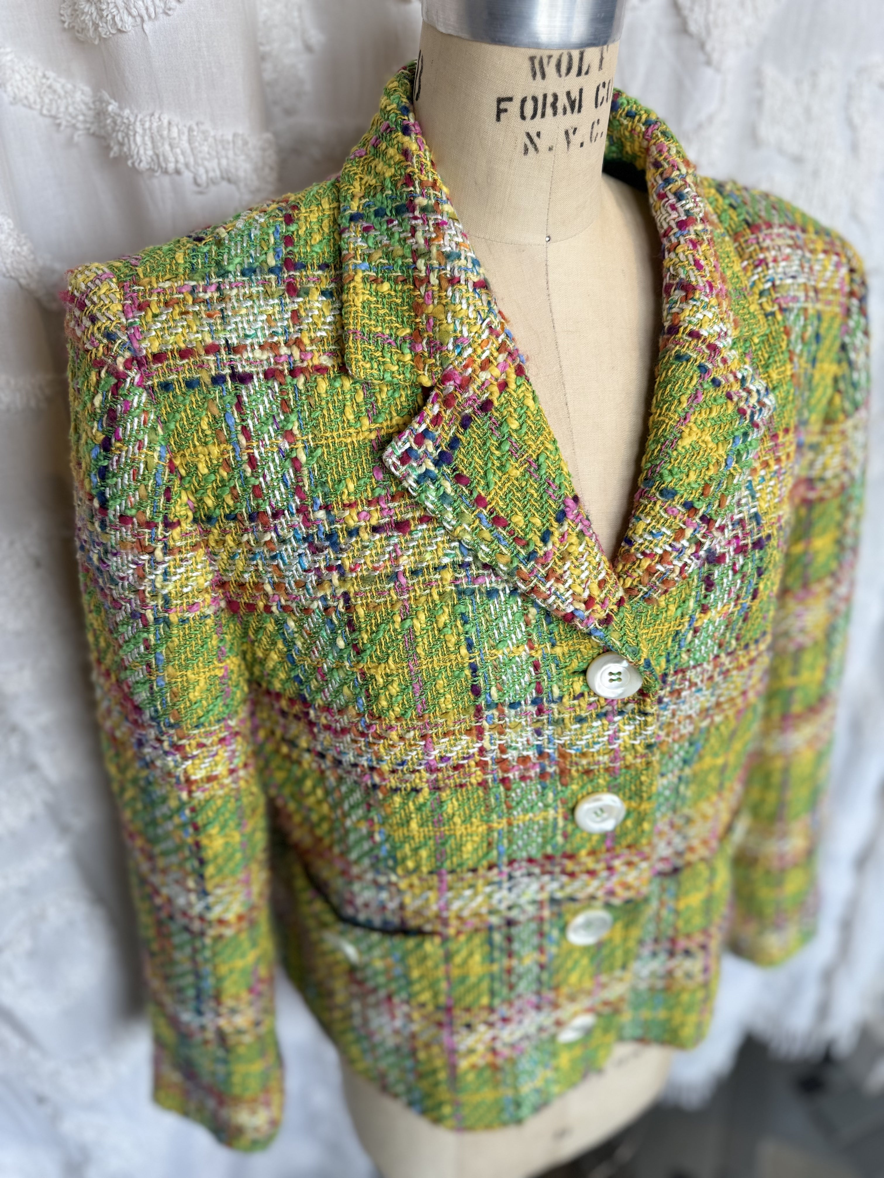 ESC YSL Spring Tweed Blazer